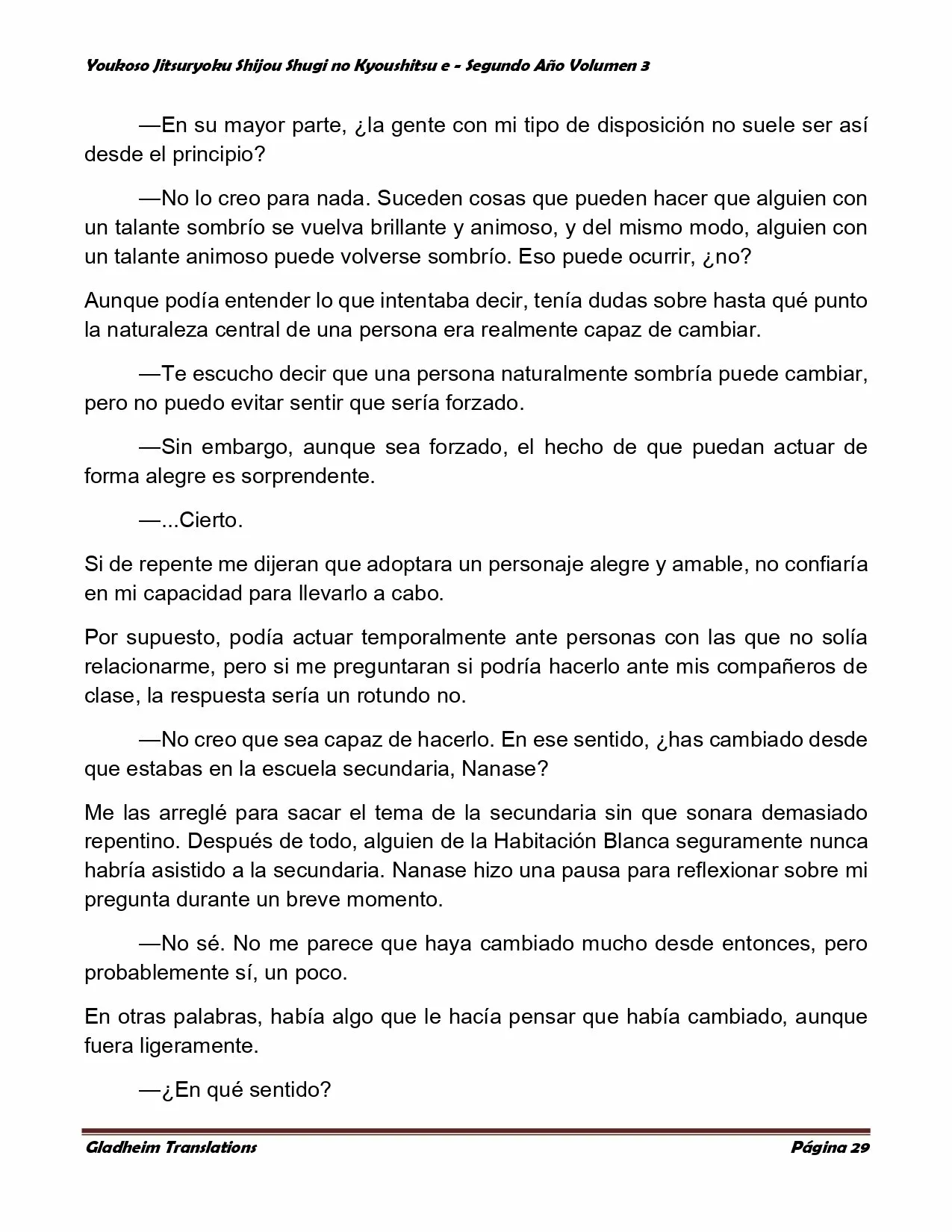 Página 29 del Manga