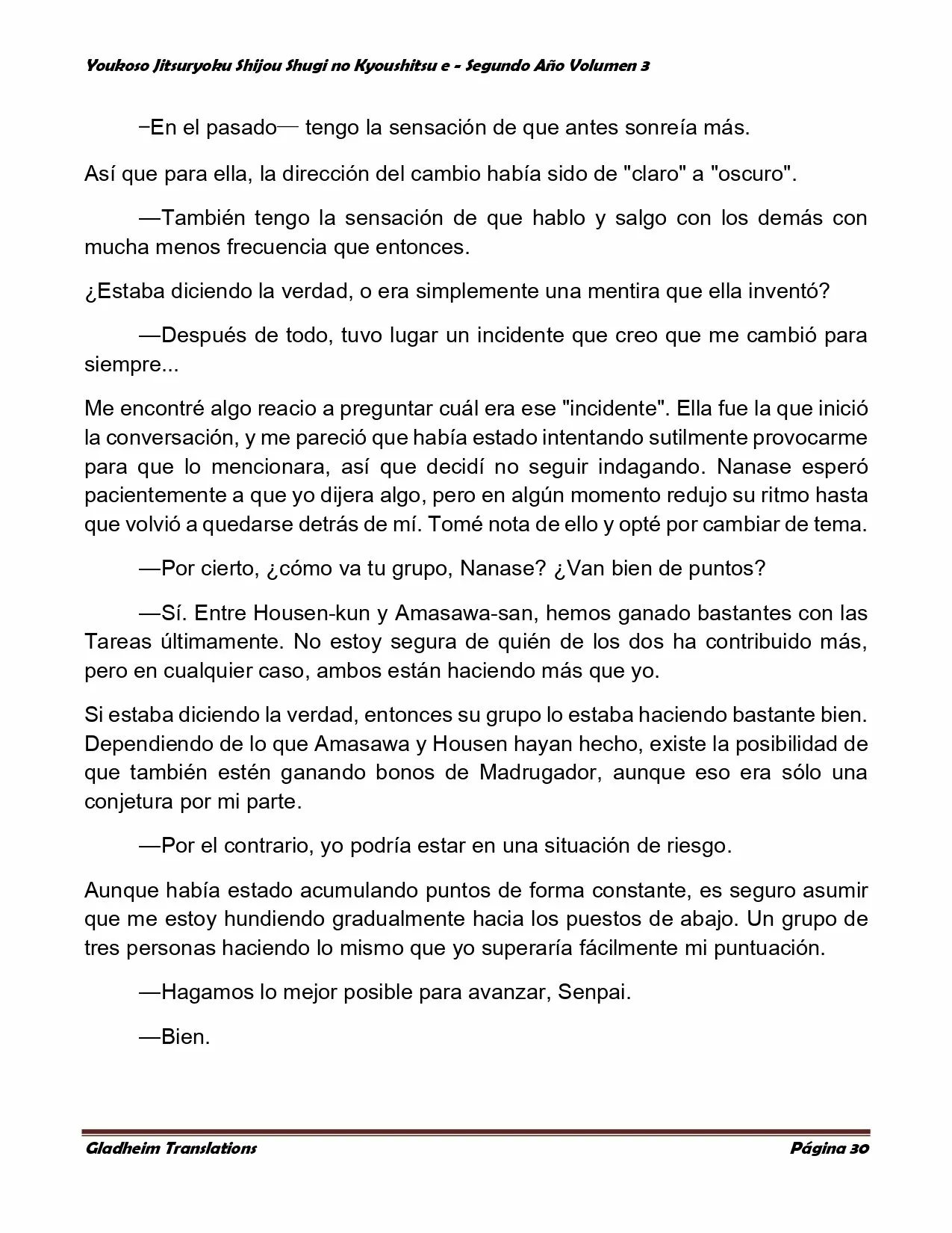 Página 30 del Manga