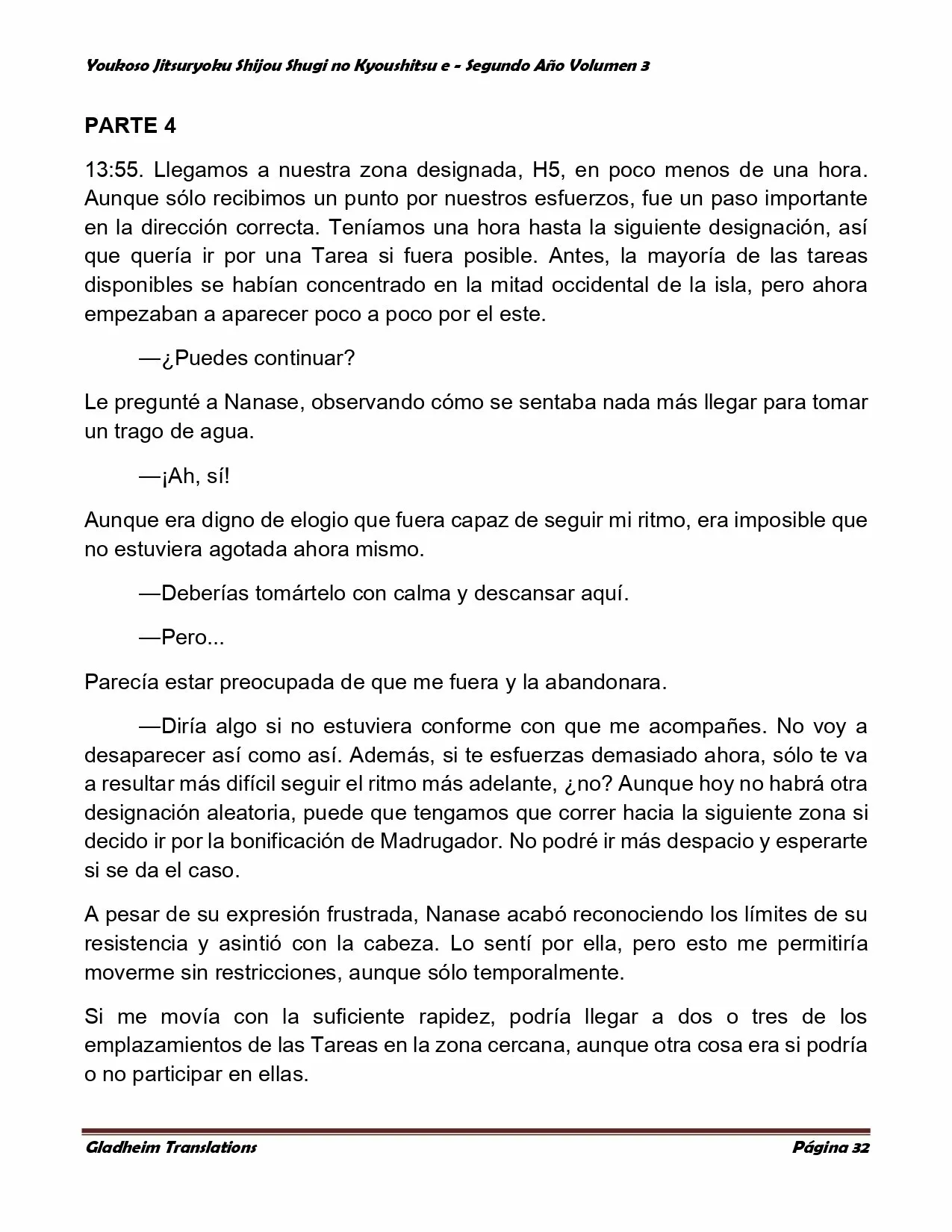 Página 32 del Manga