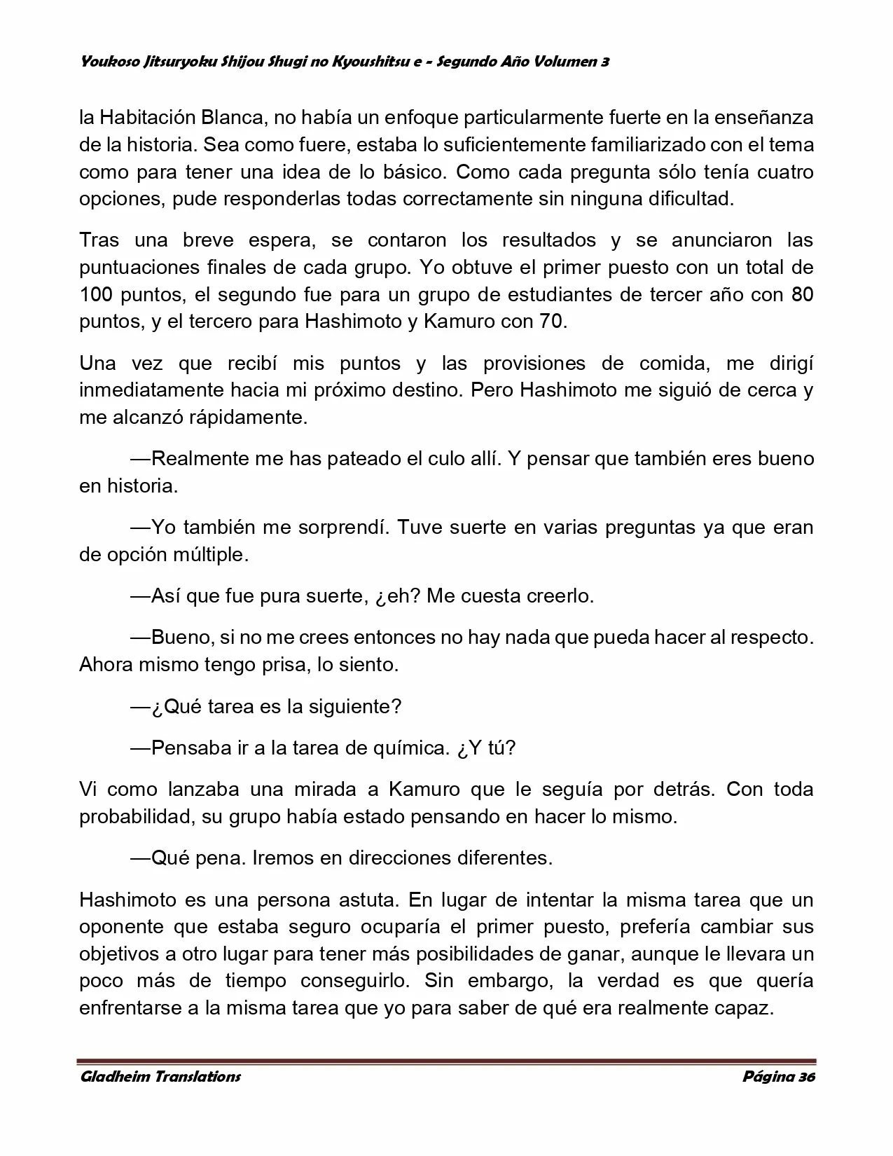 Página 36 del Manga