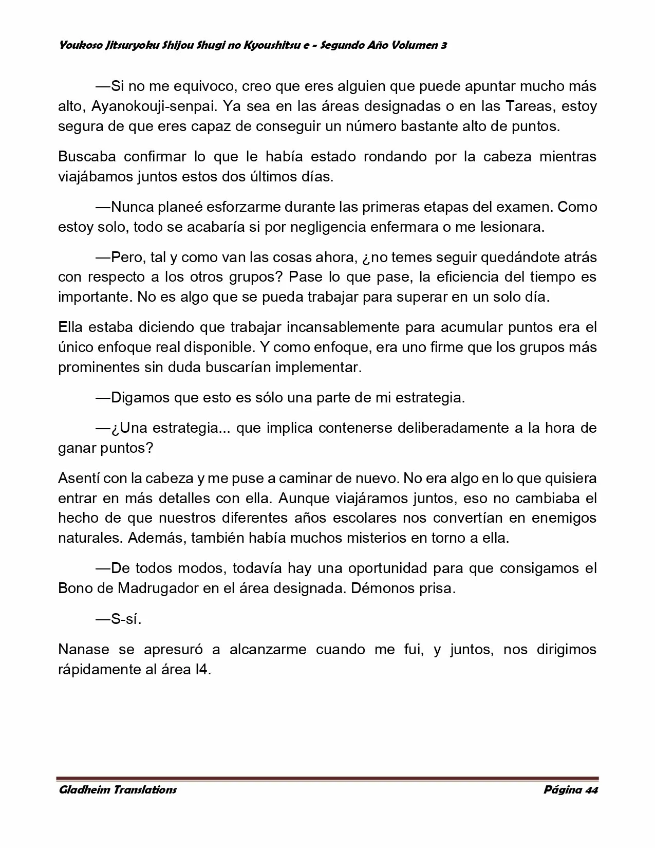 Página 44 del Manga