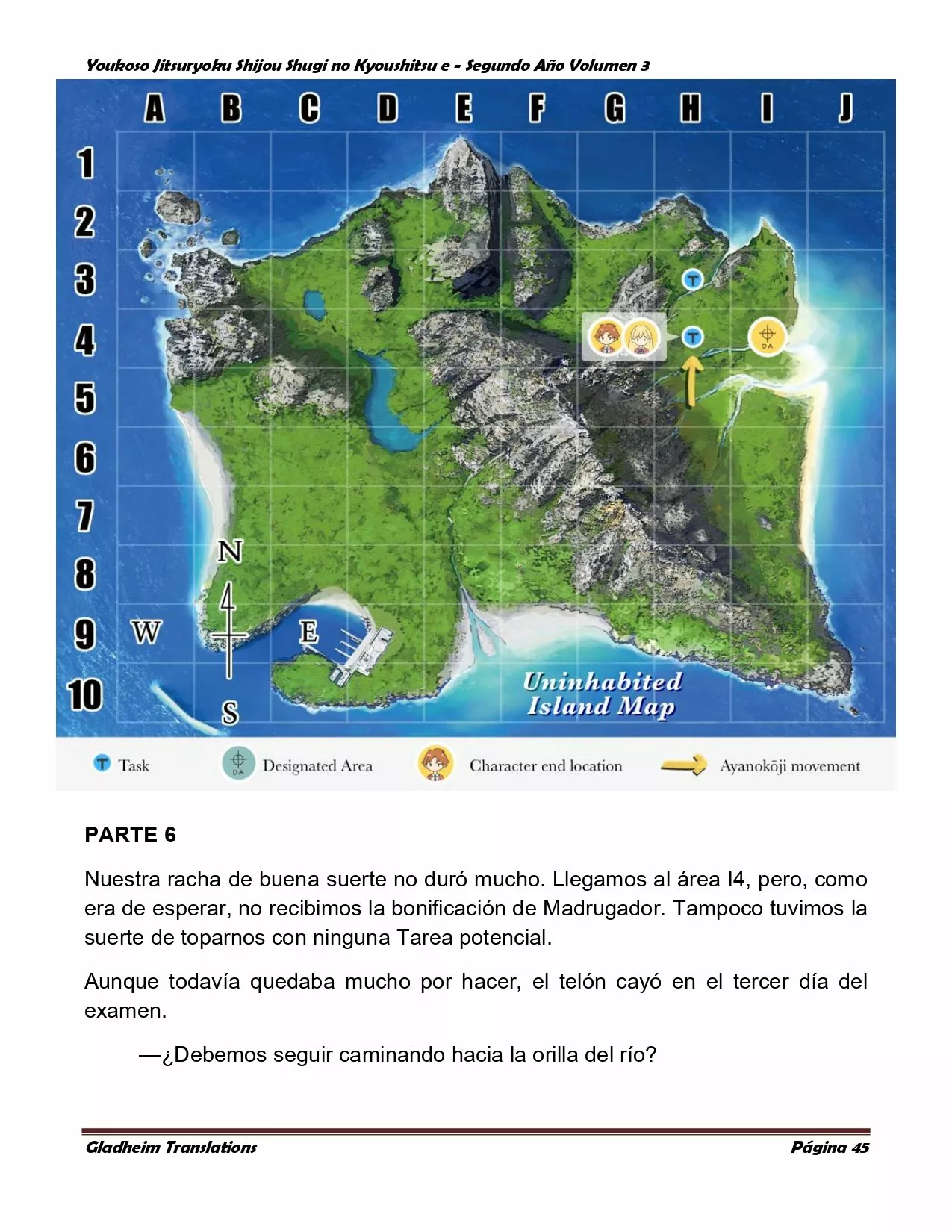 Página 45 del Manga