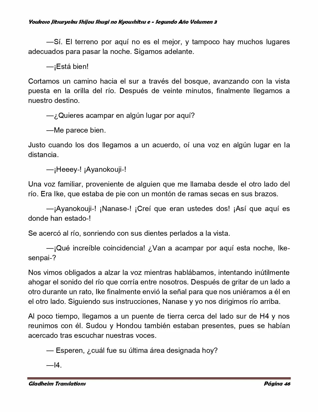 Página 46 del Manga