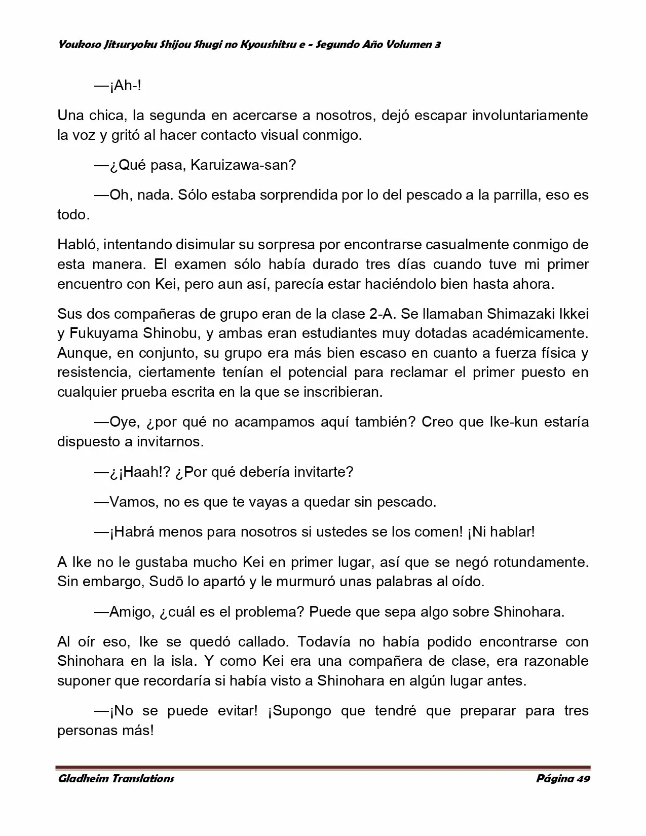 Página 49 del Manga