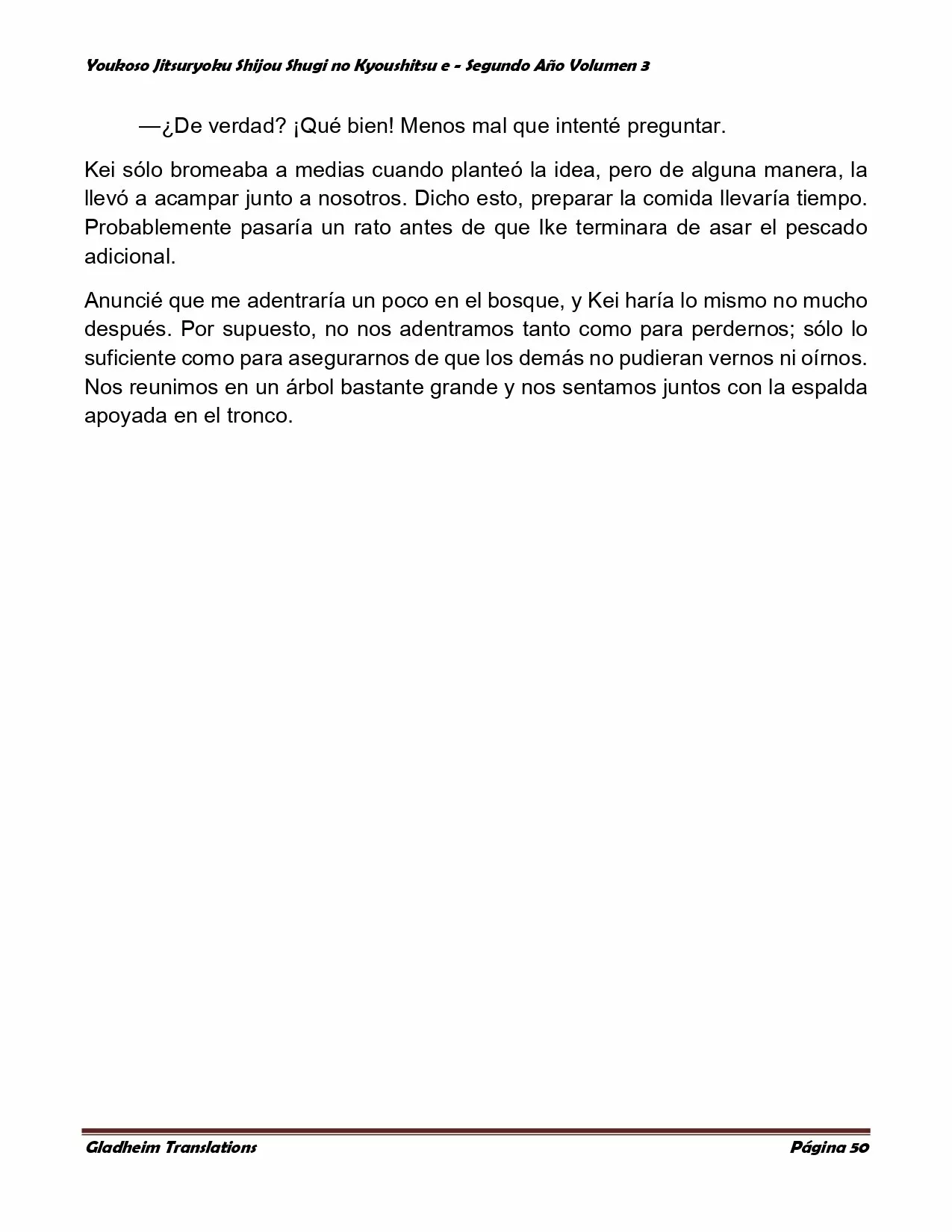 Página 50 del Manga