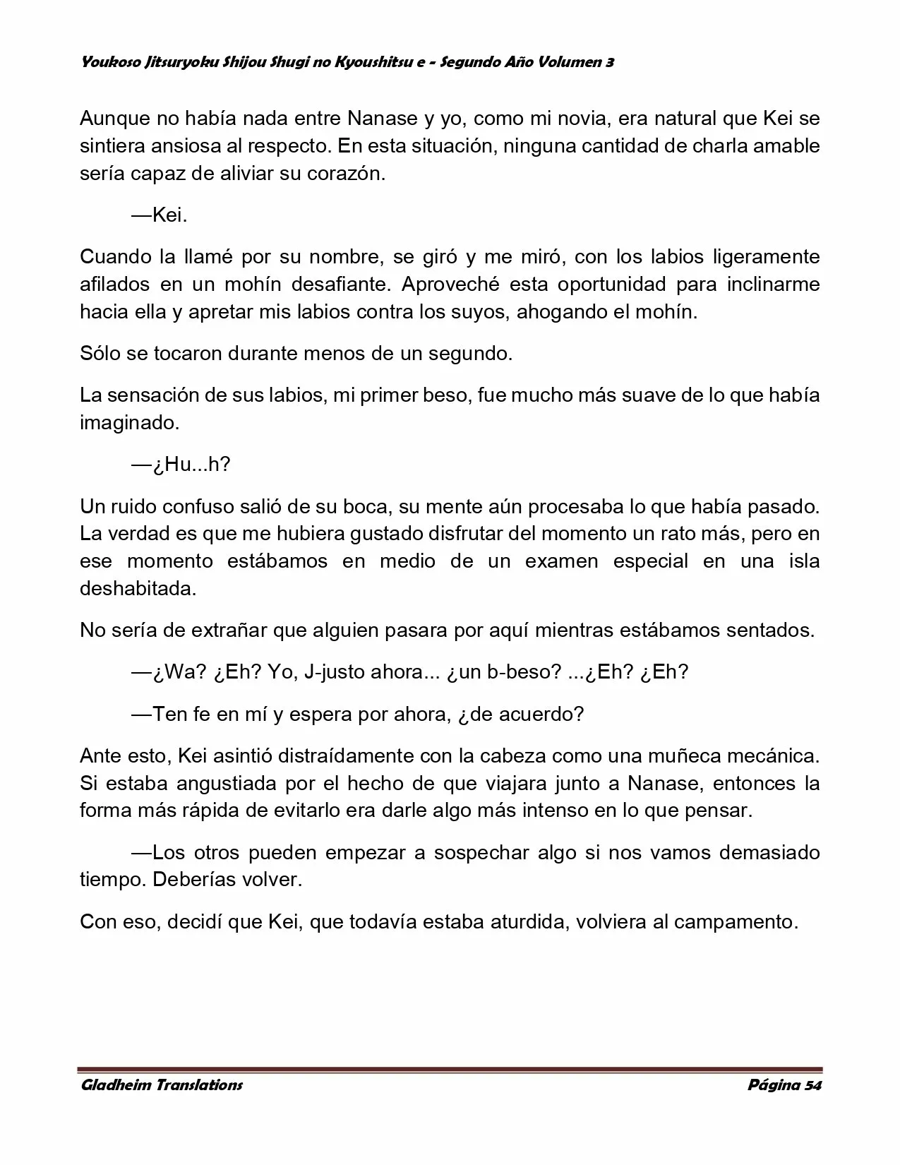 Página 54 del Manga