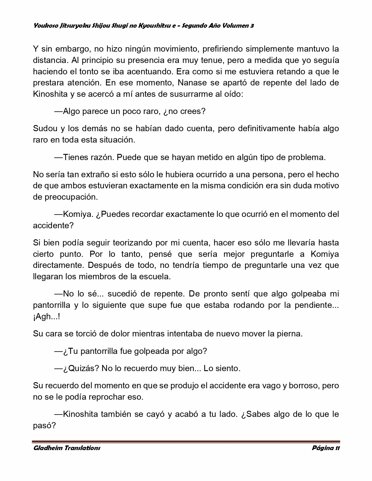 Página 11 del Manga