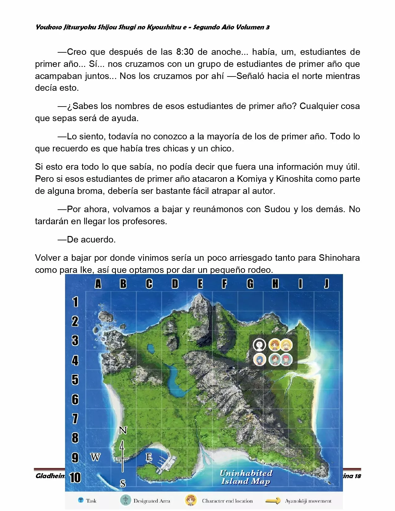 Página 18 del Manga