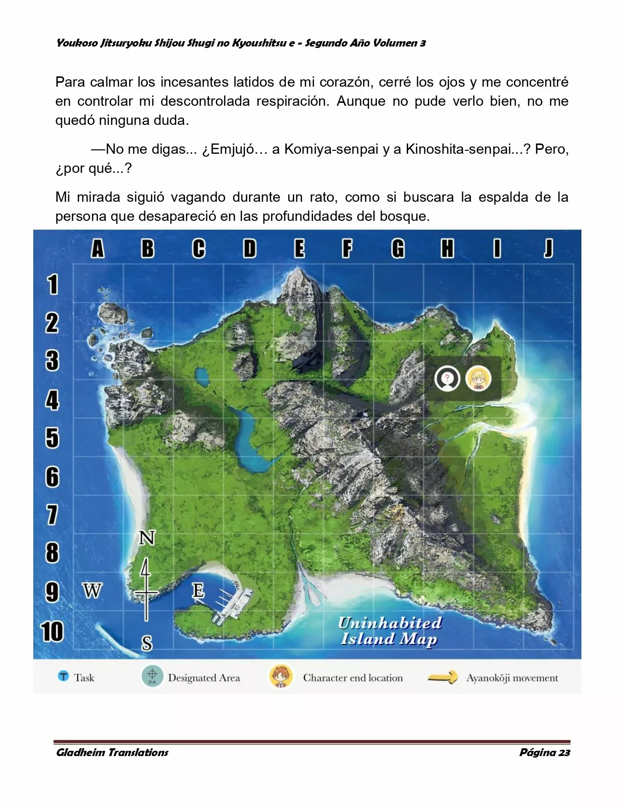 Página 23 del Manga