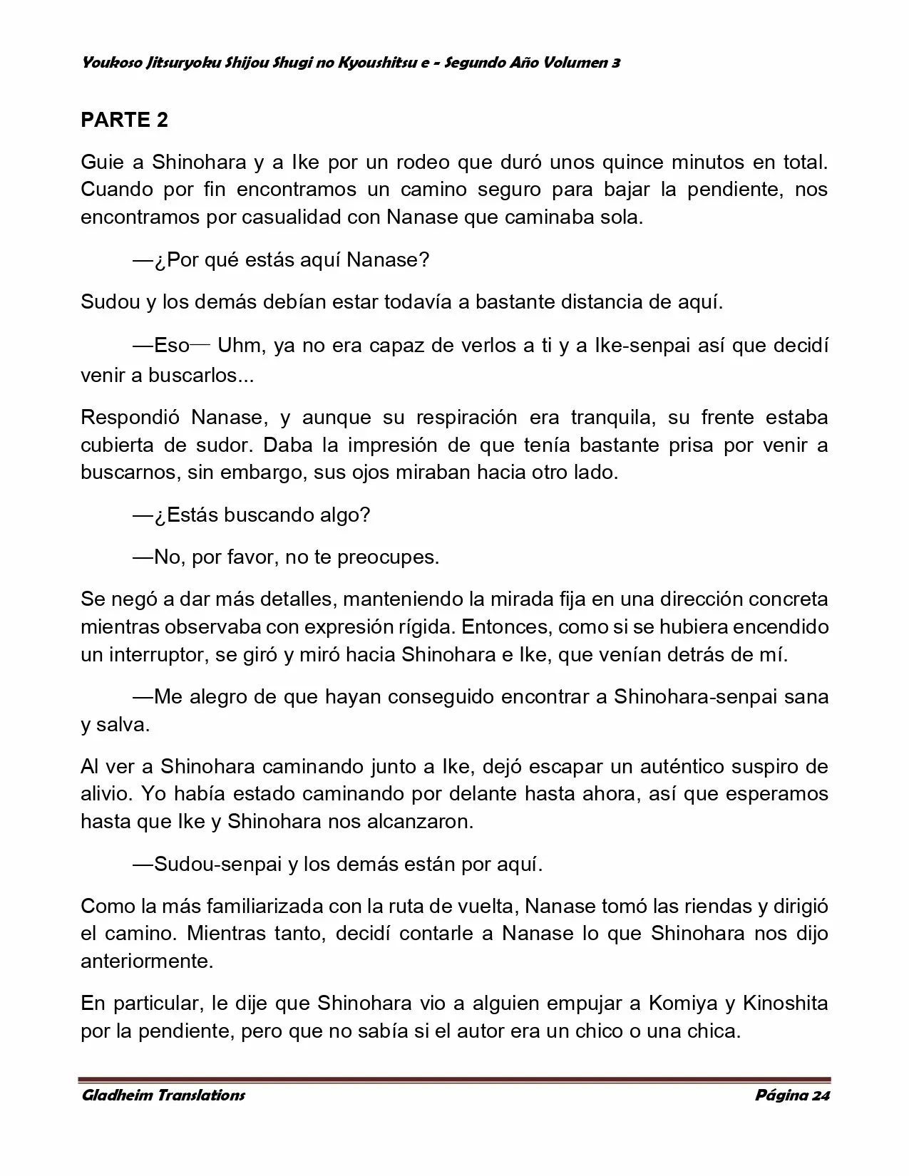 Página 24 del Manga