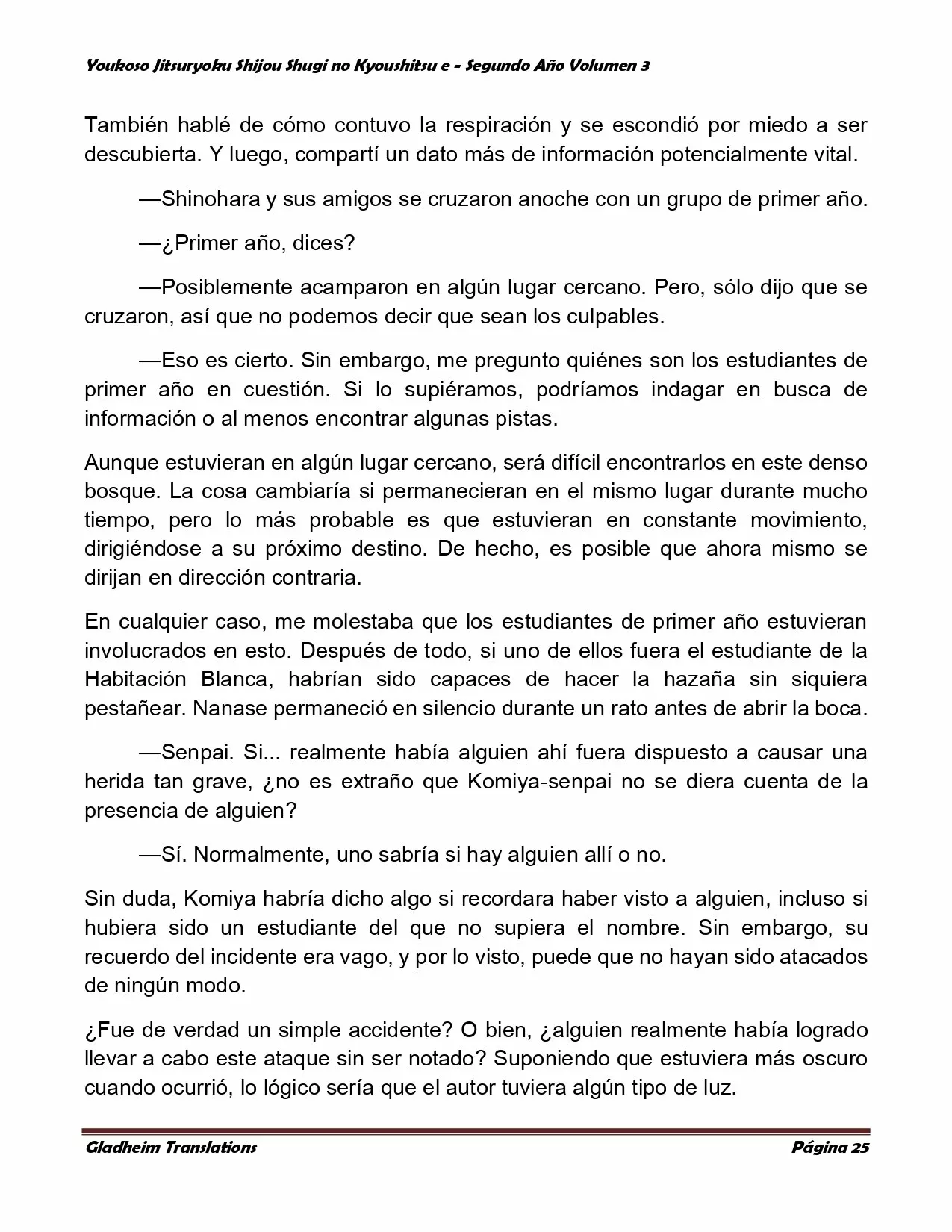 Página 25 del Manga