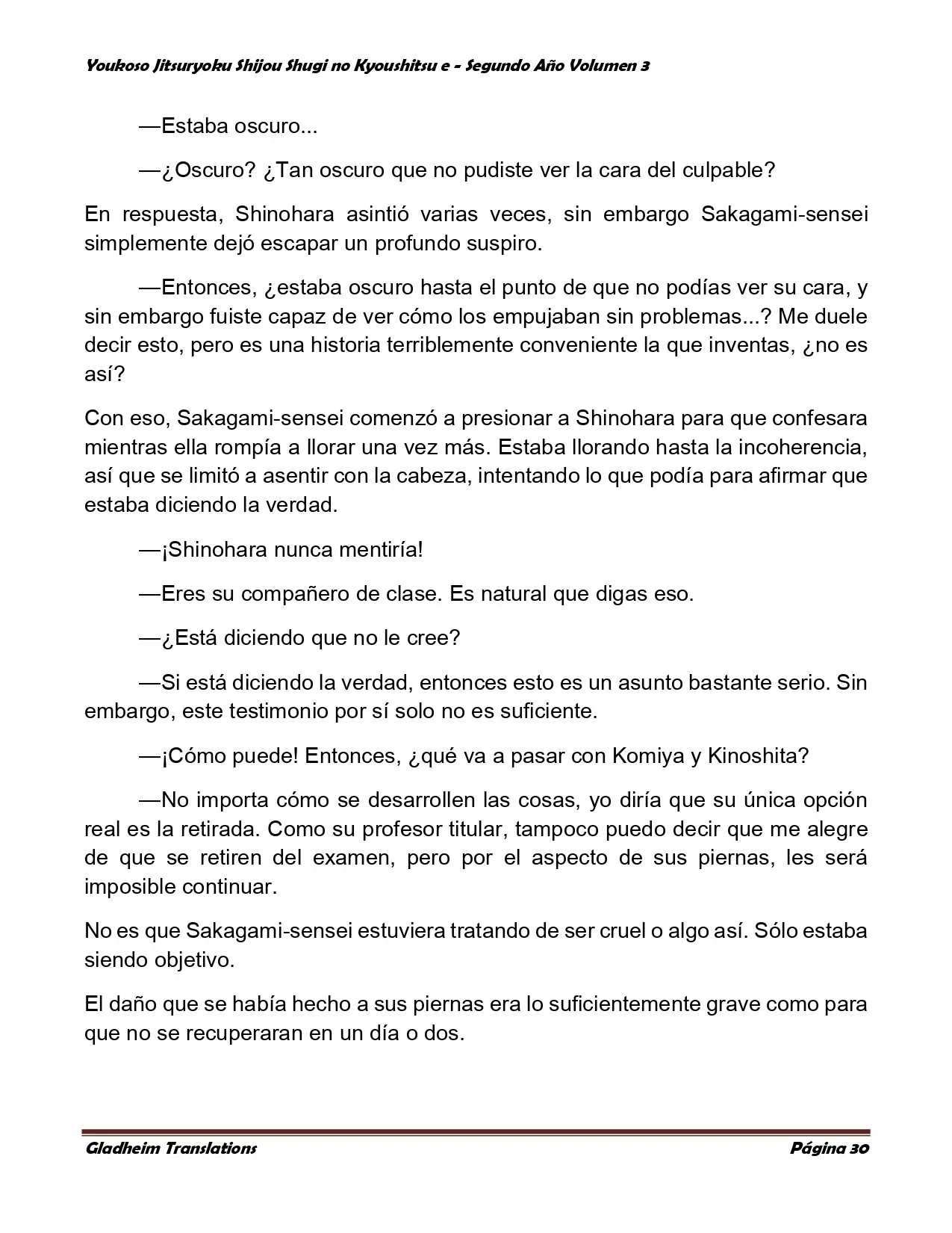 Página 30 del Manga