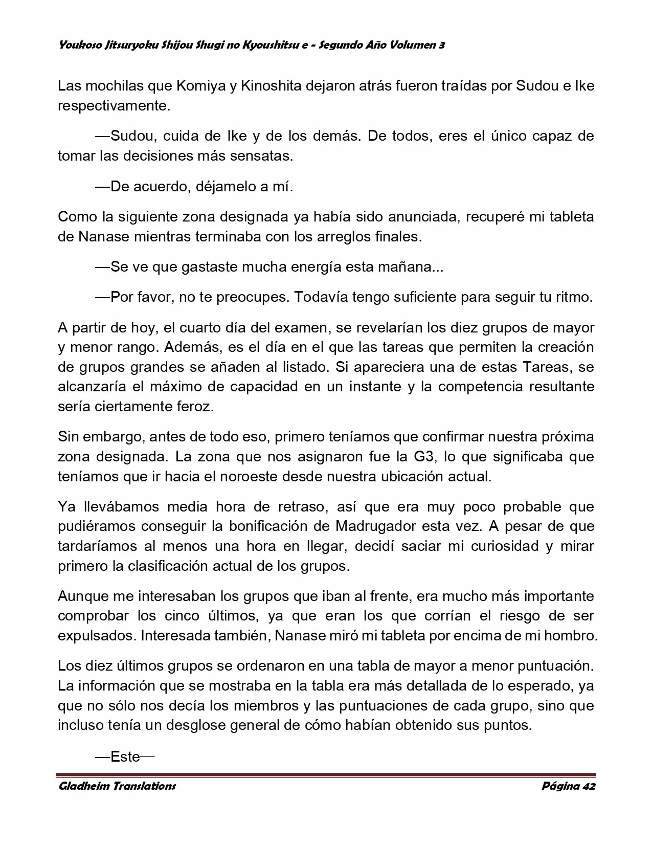 Página 42 del Manga