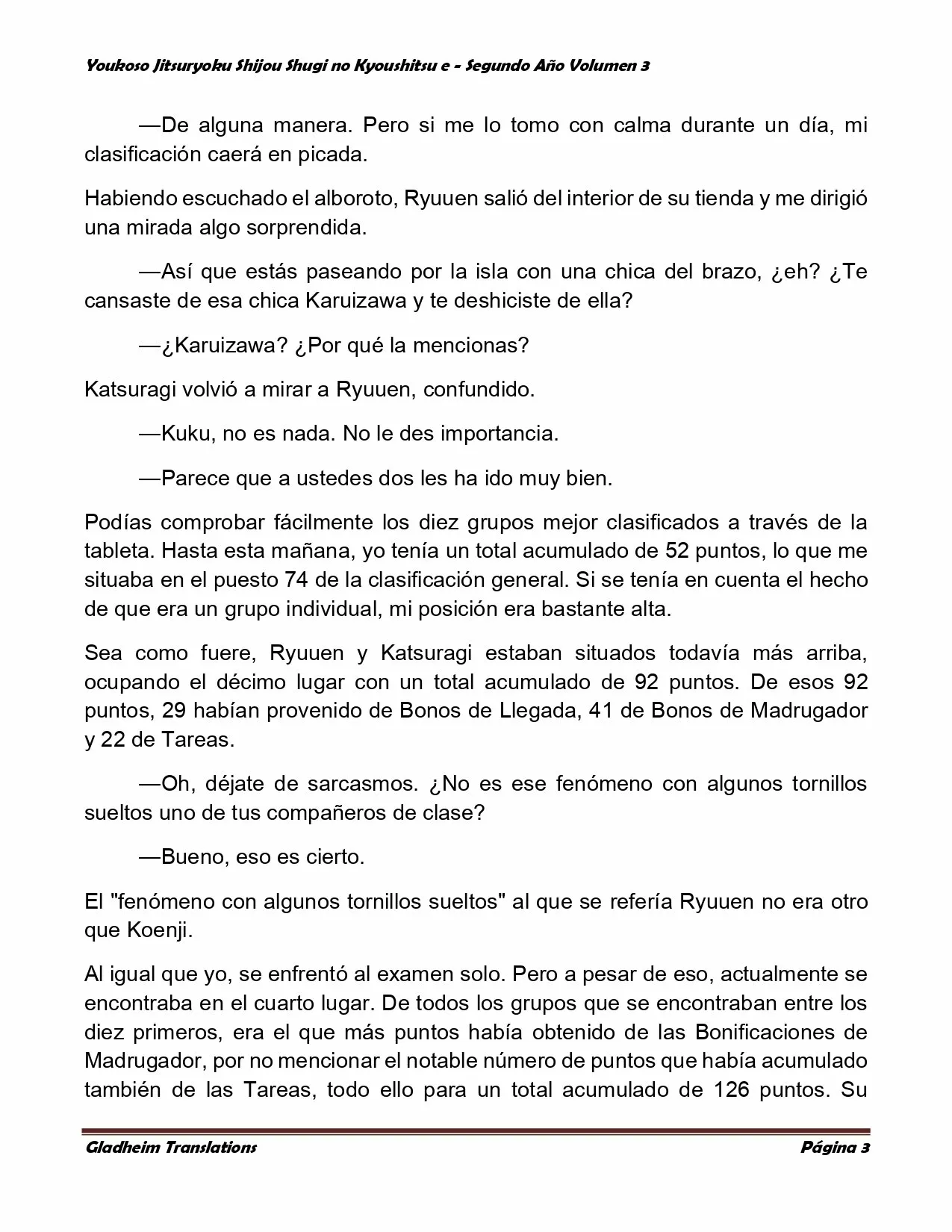 Página 3 del Manga