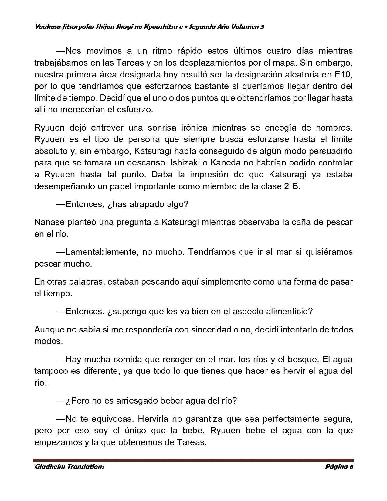Página 6 del Manga