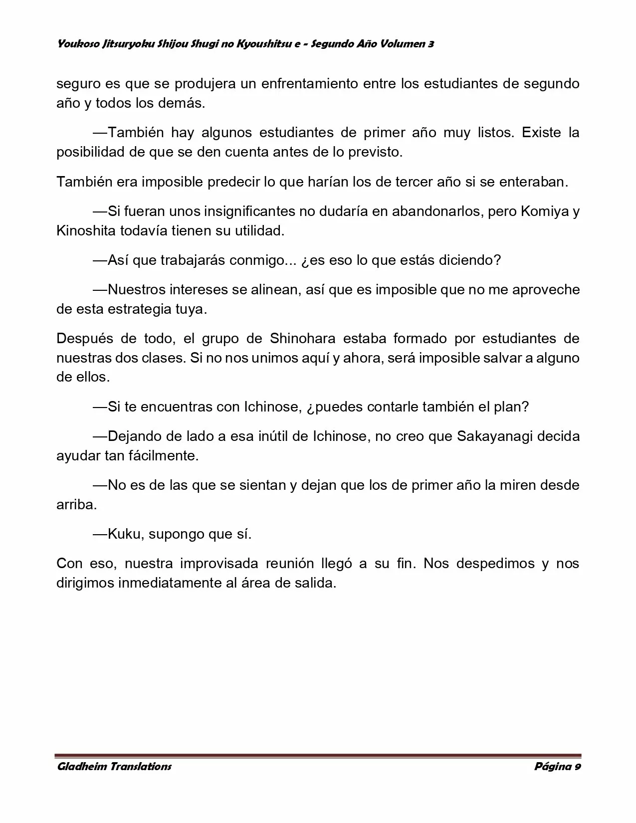 Página 9 del Manga