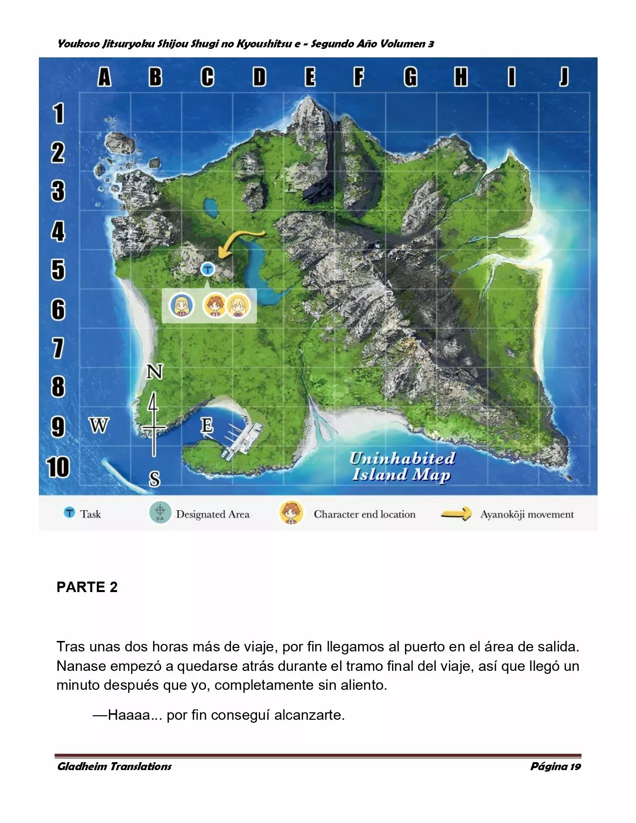 Página 19 del Manga