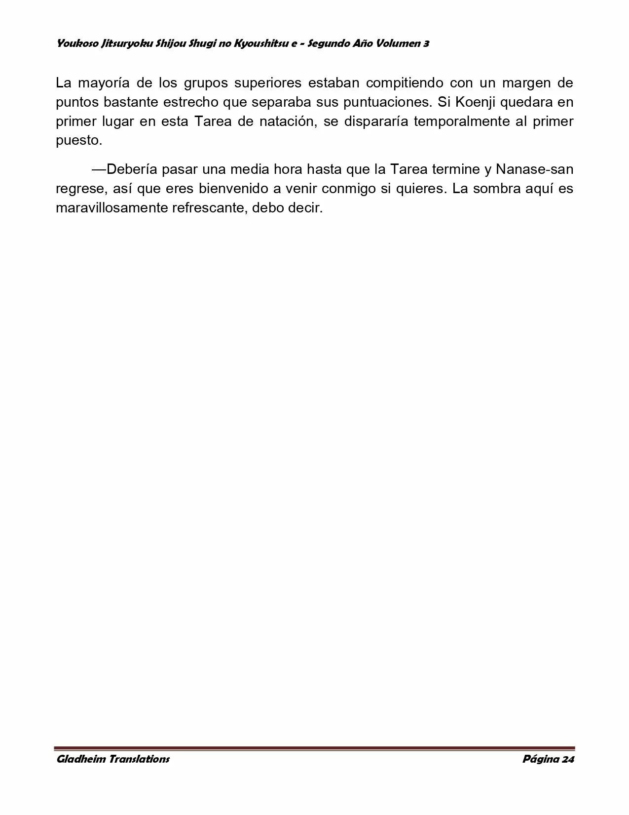 Página 24 del Manga
