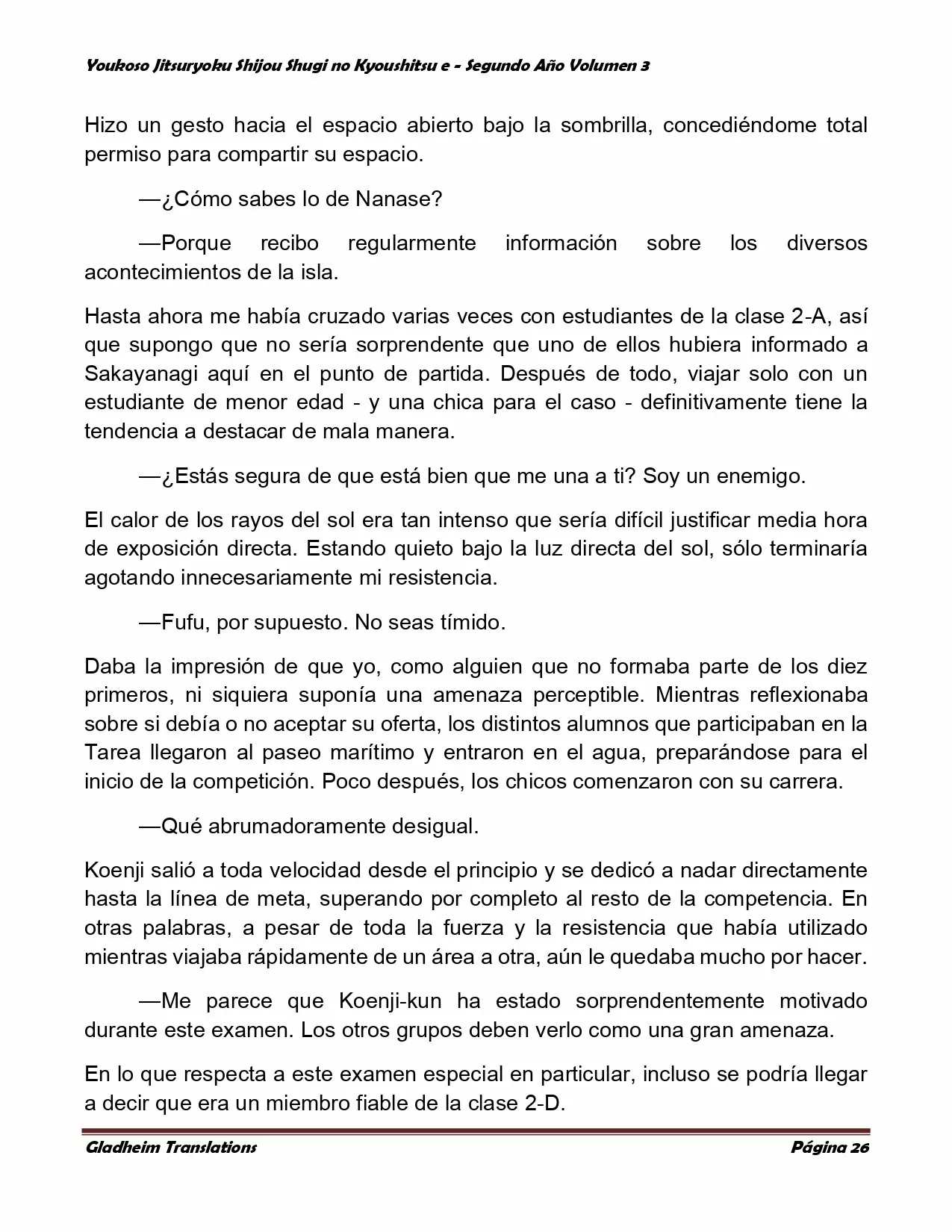 Página 26 del Manga