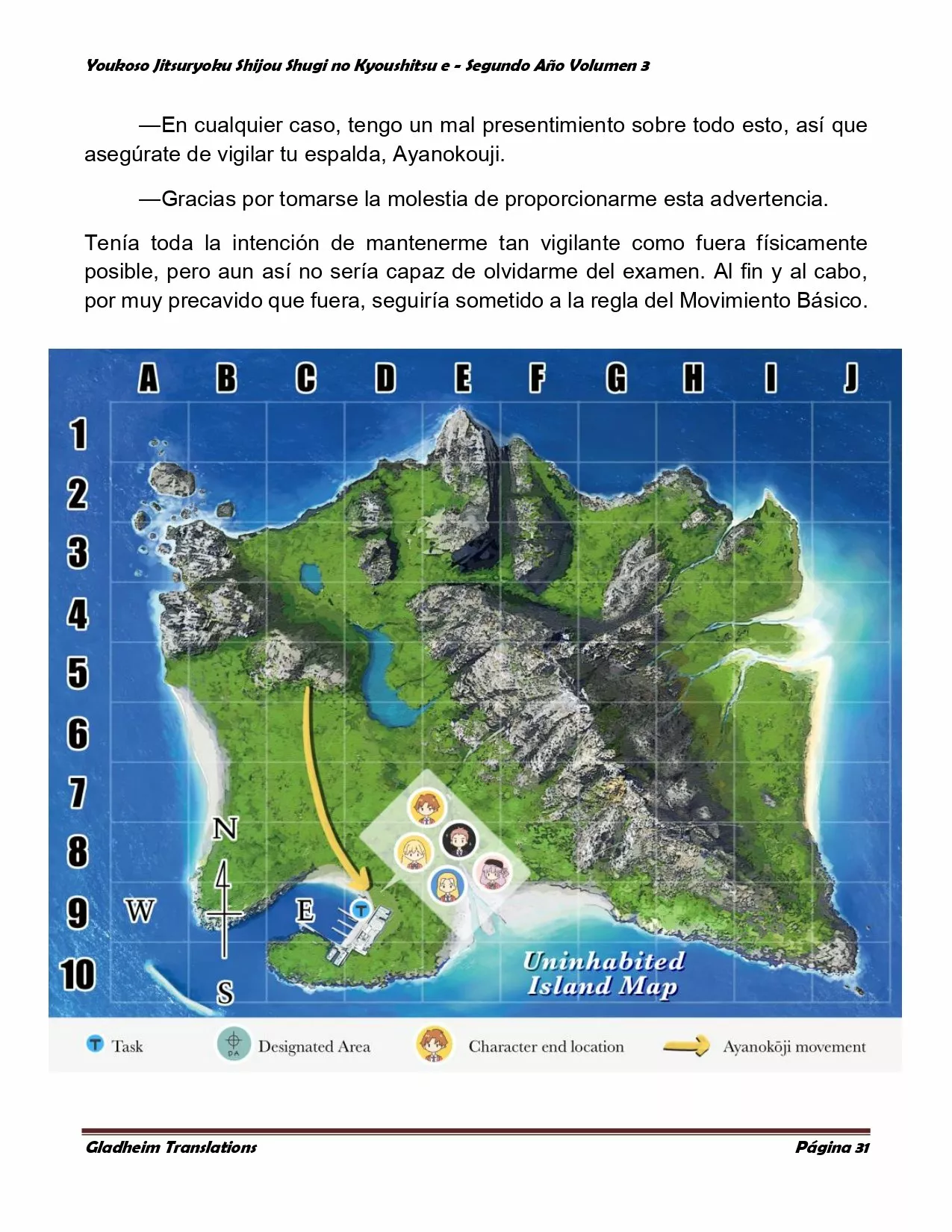 Página 31 del Manga