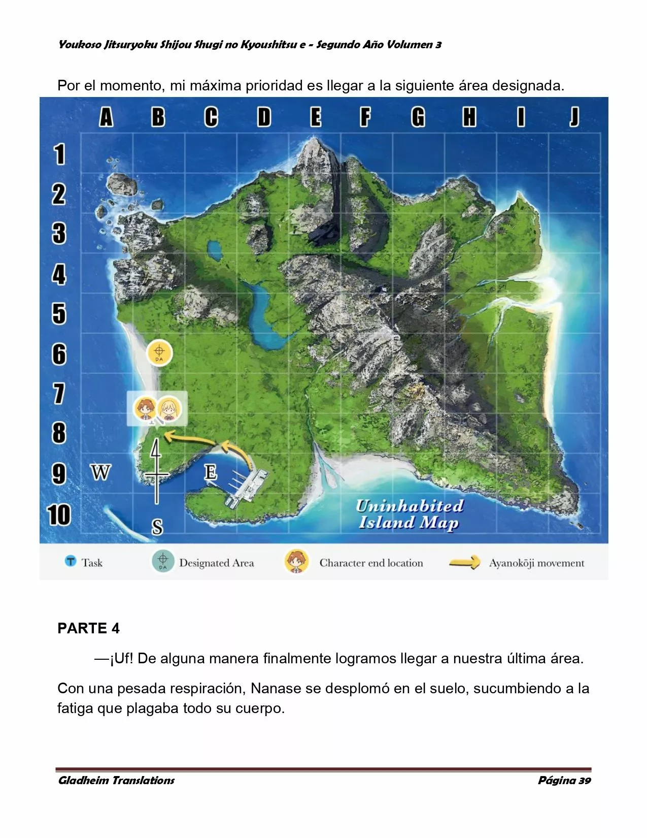 Página 39 del Manga