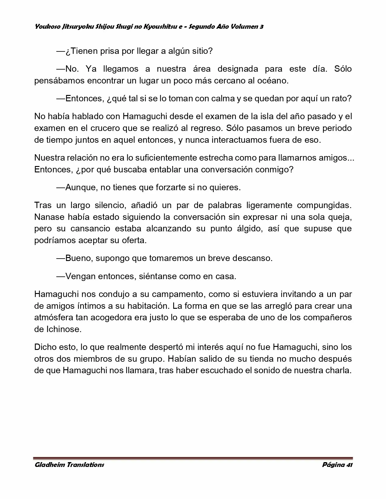 Página 41 del Manga