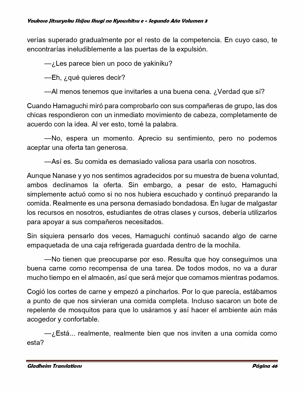 Página 46 del Manga