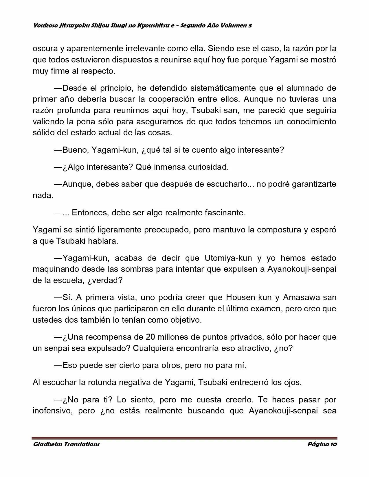 Página 10 del Manga