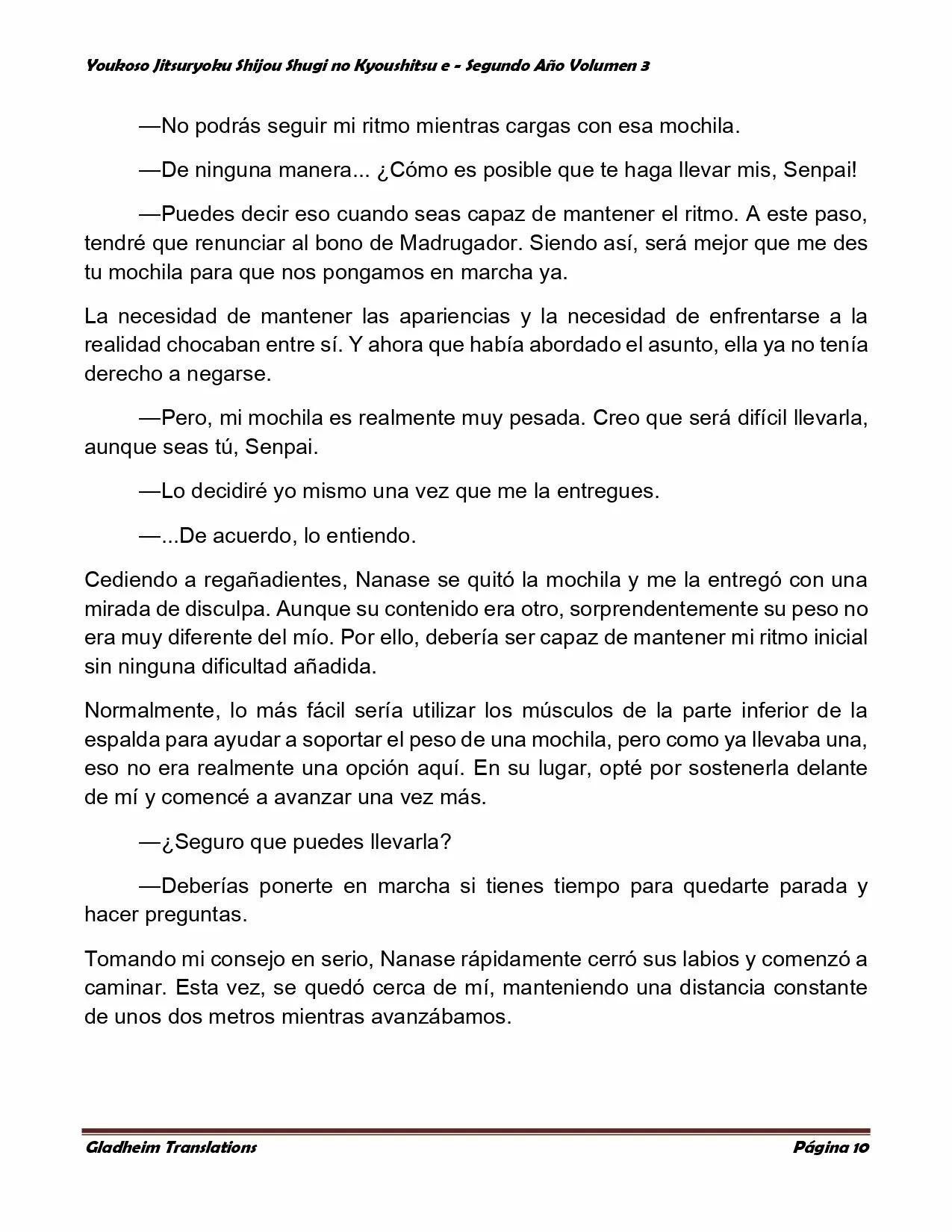 Página 10 del Manga