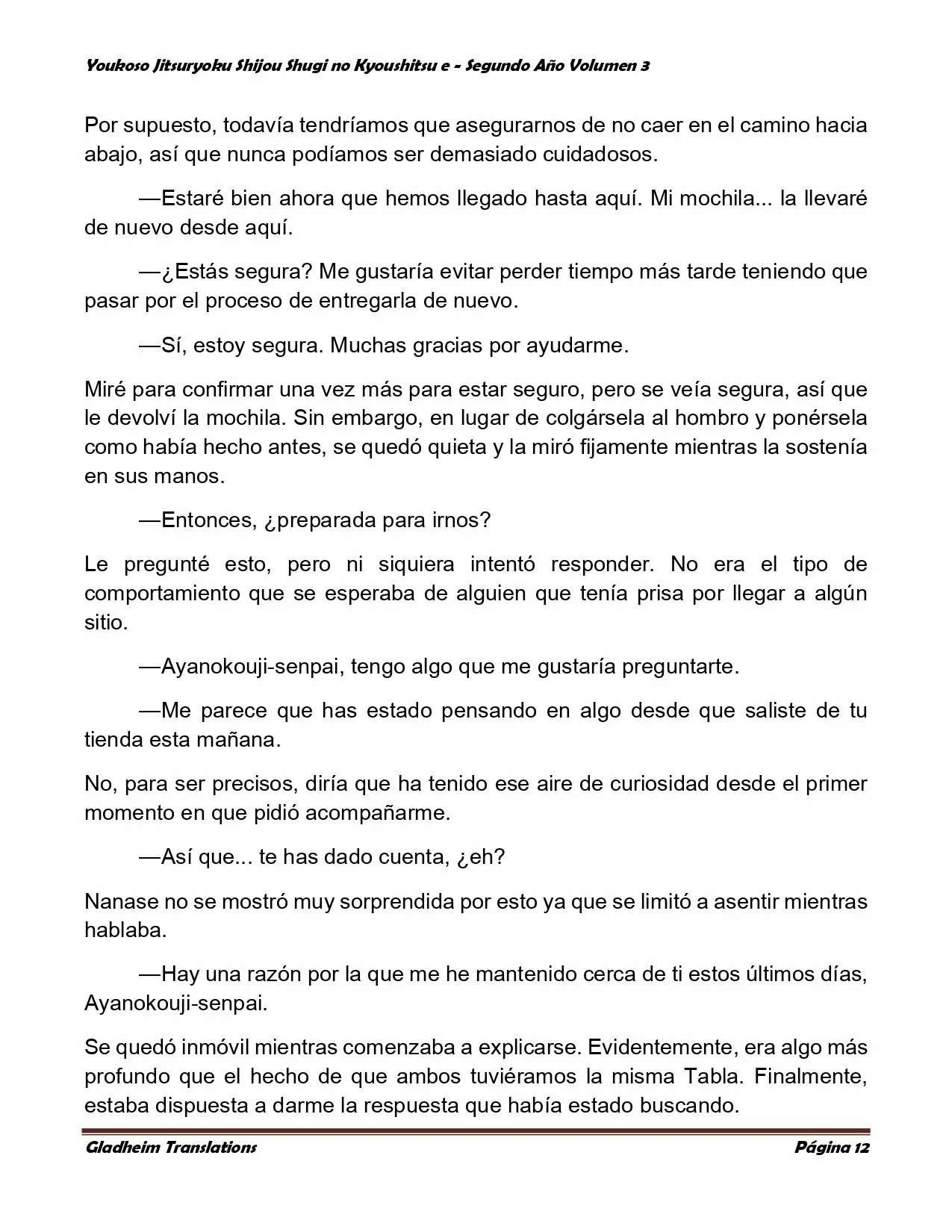 Página 12 del Manga