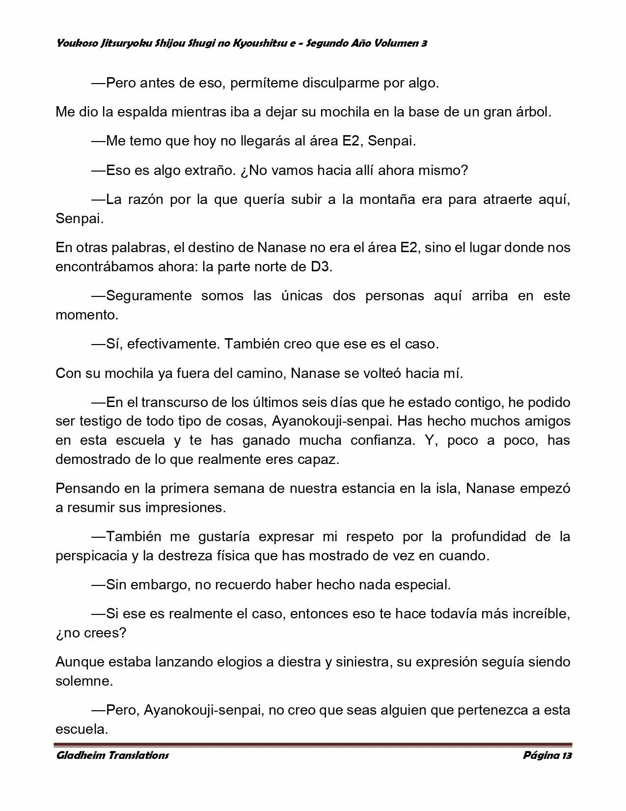 Página 13 del Manga