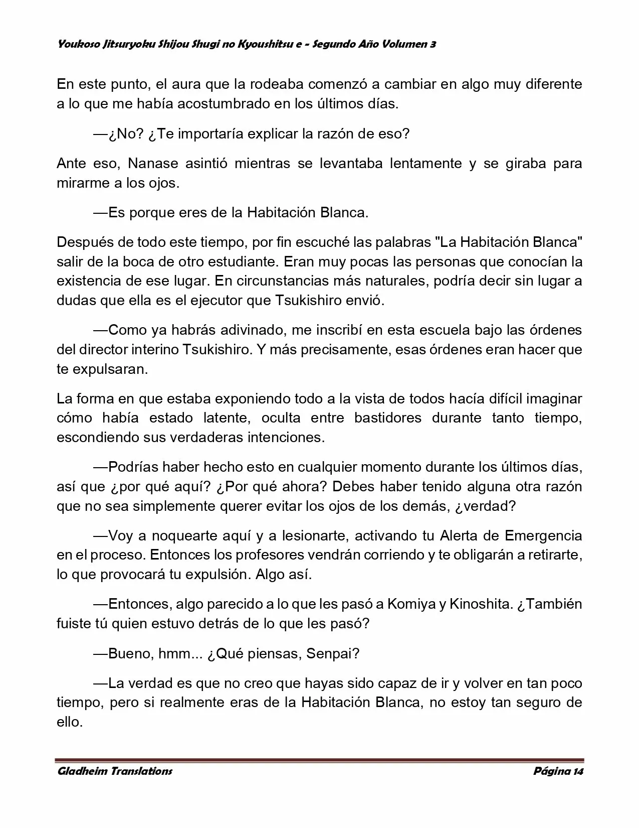 Página 14 del Manga