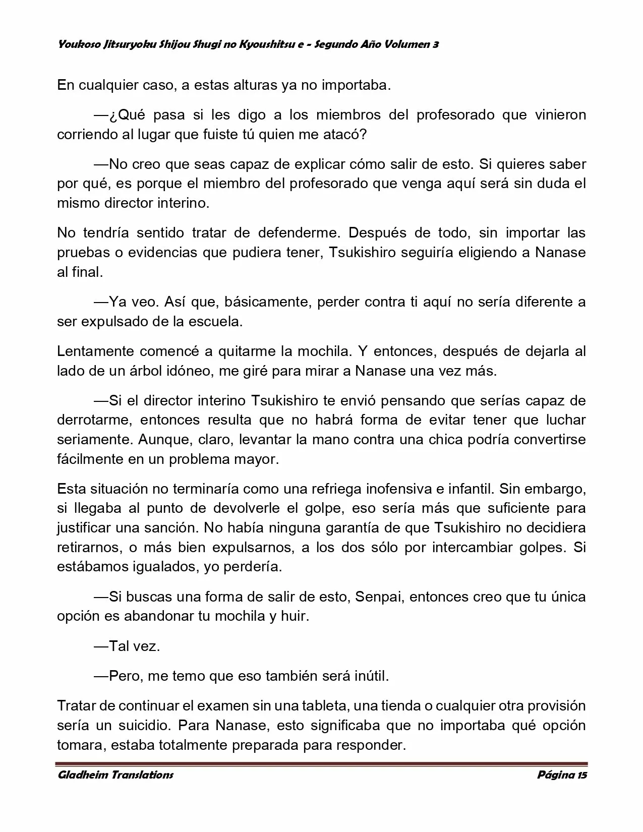 Página 15 del Manga