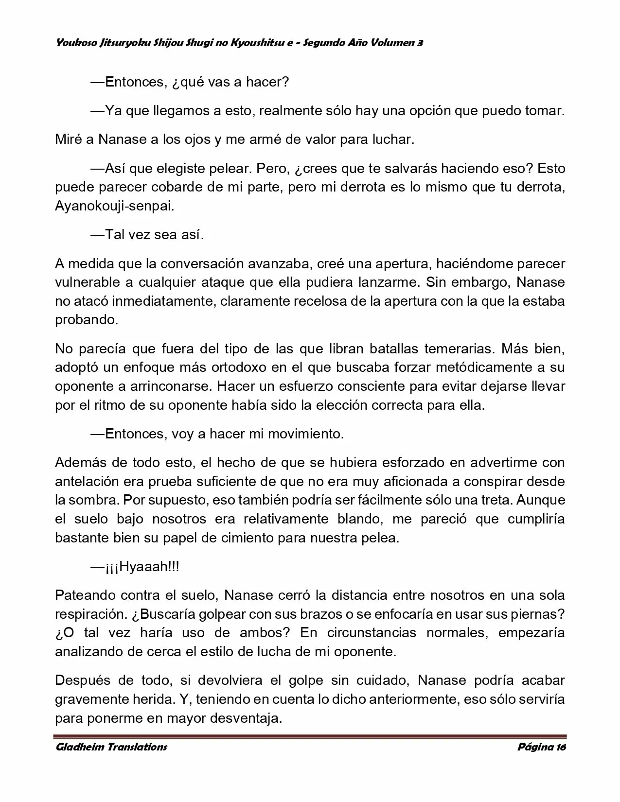 Página 16 del Manga