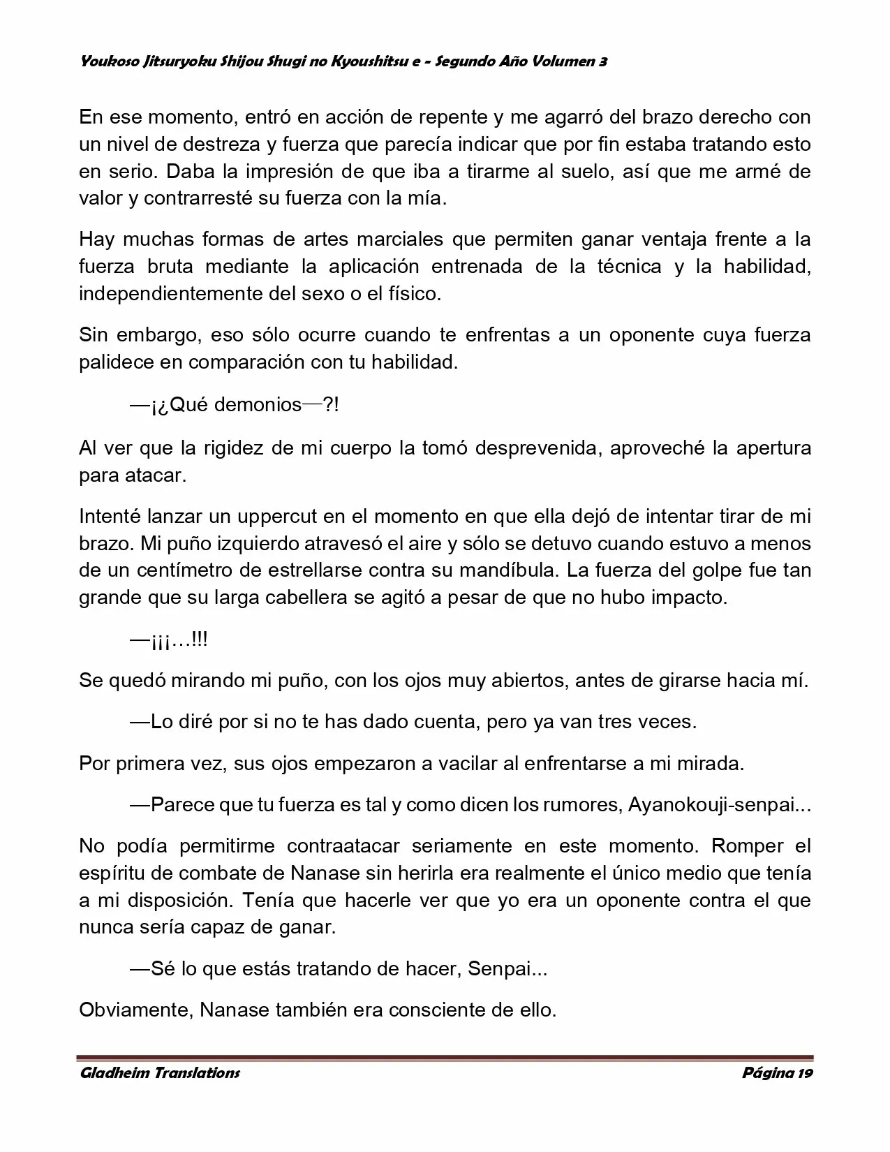 Página 19 del Manga