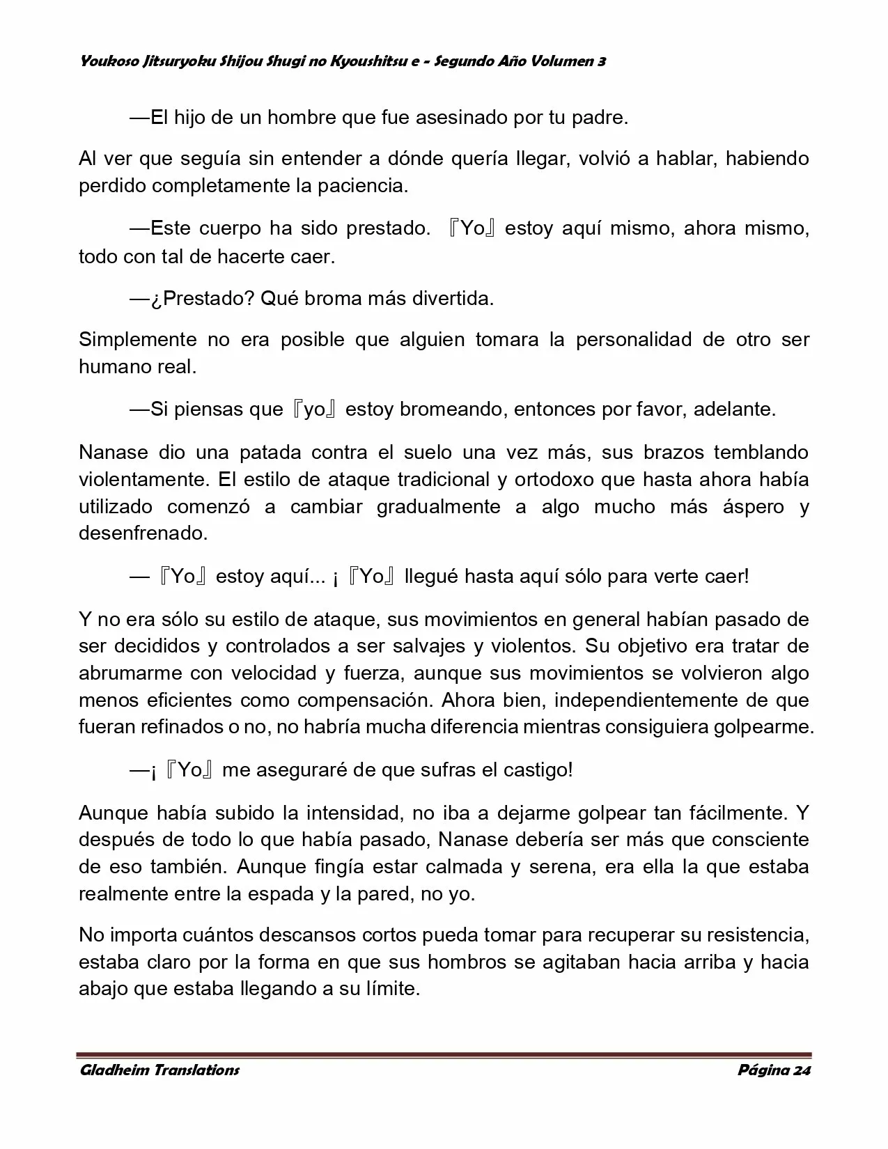 Página 24 del Manga