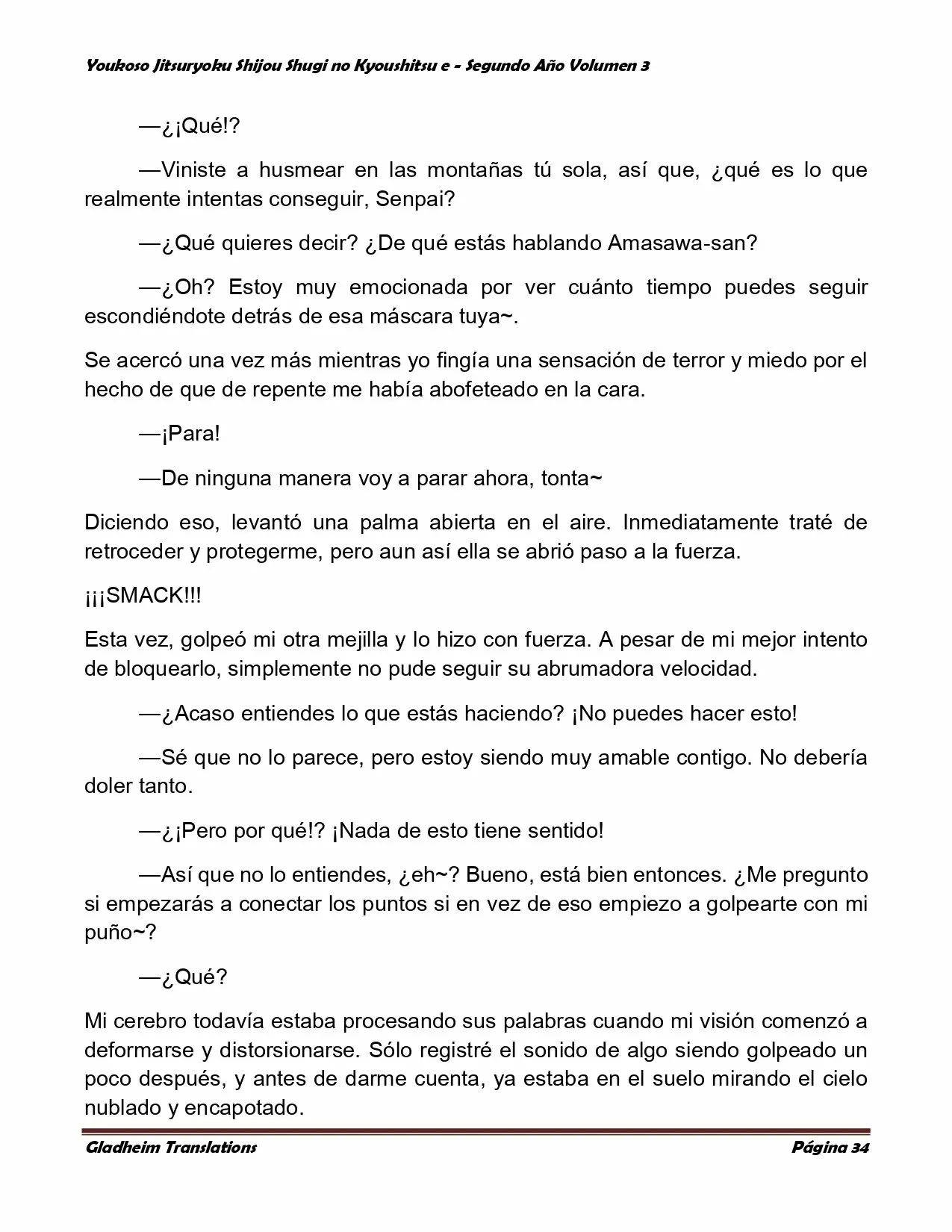 Página 34 del Manga