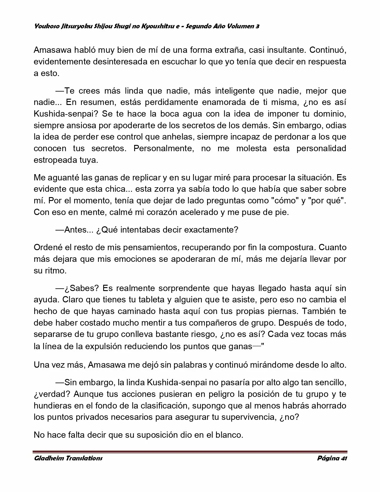 Página 41 del Manga