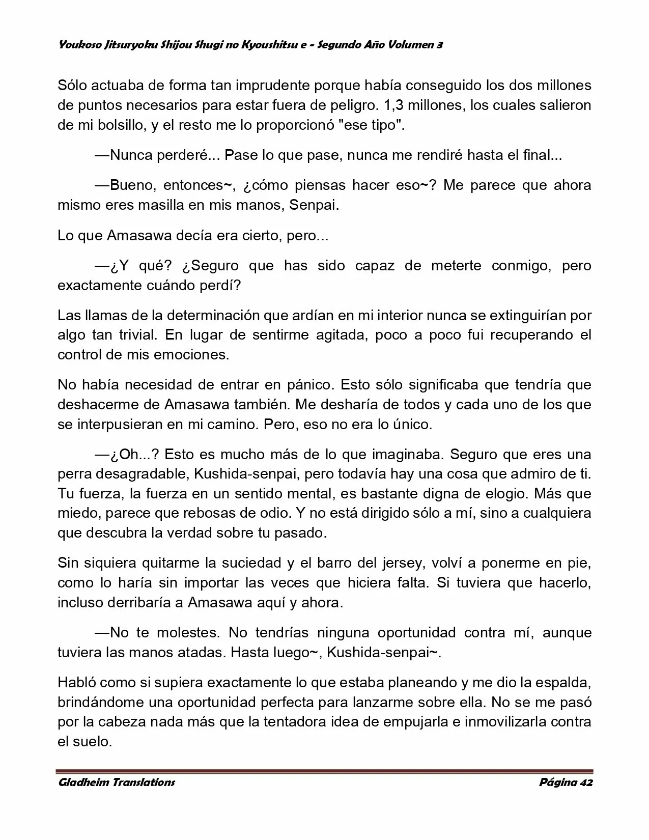 Página 42 del Manga
