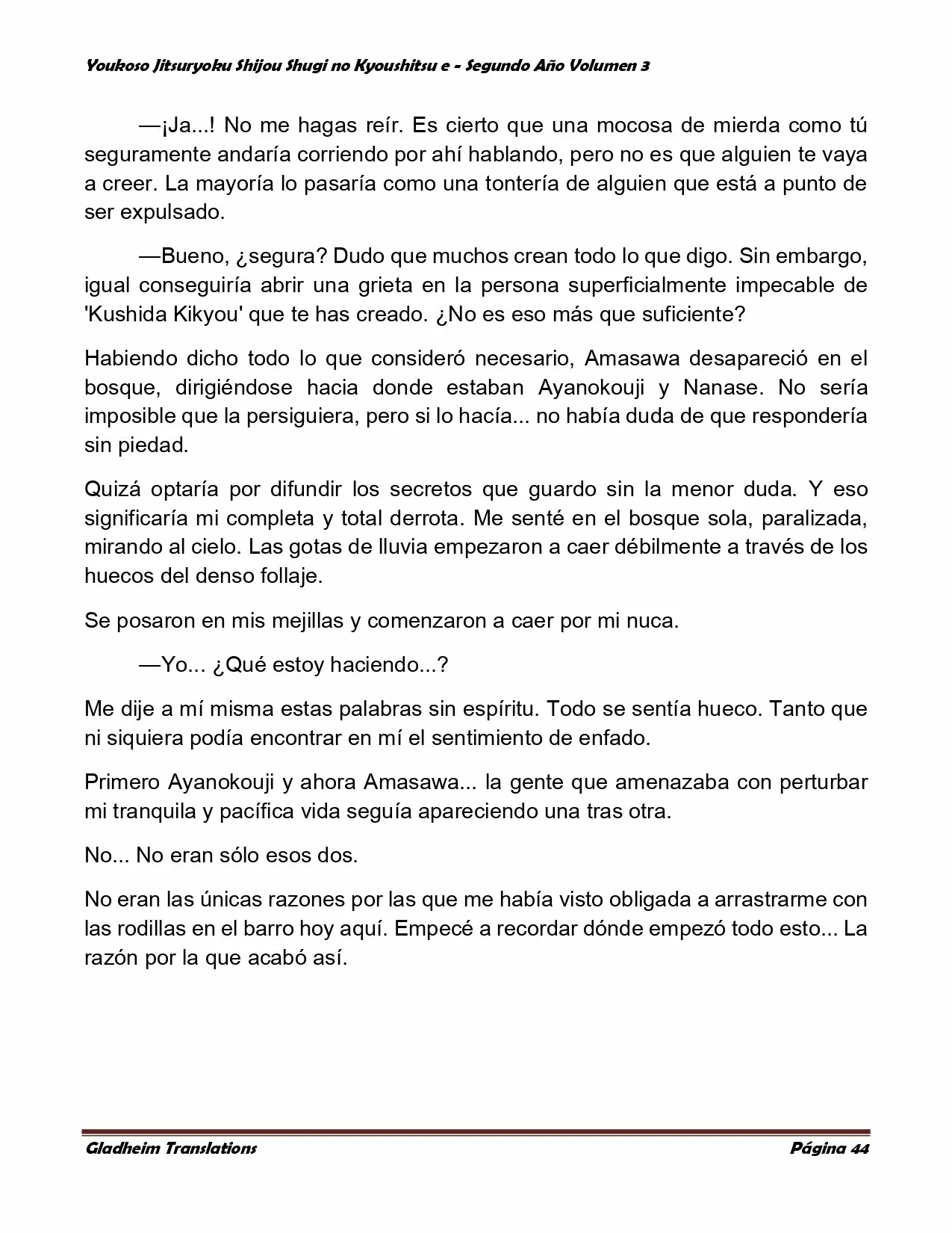 Página 44 del Manga