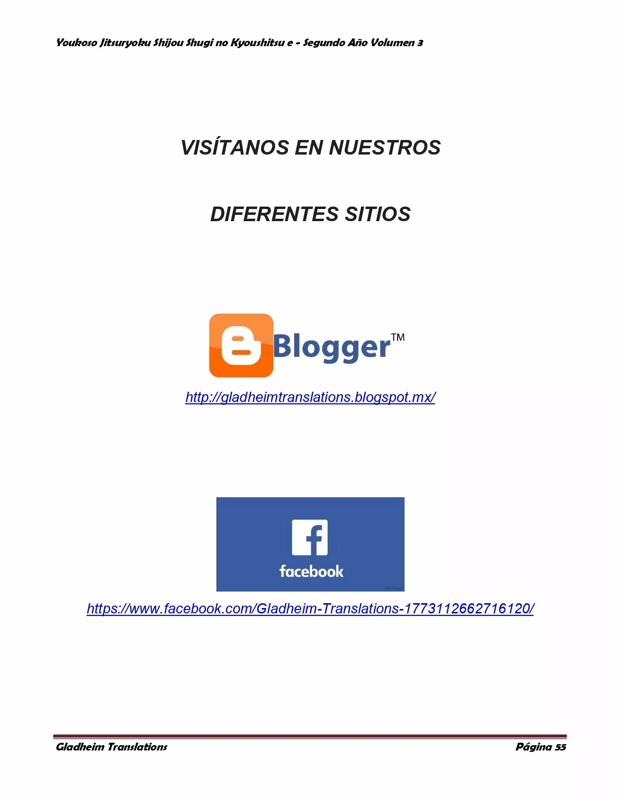 Página 55 del Manga