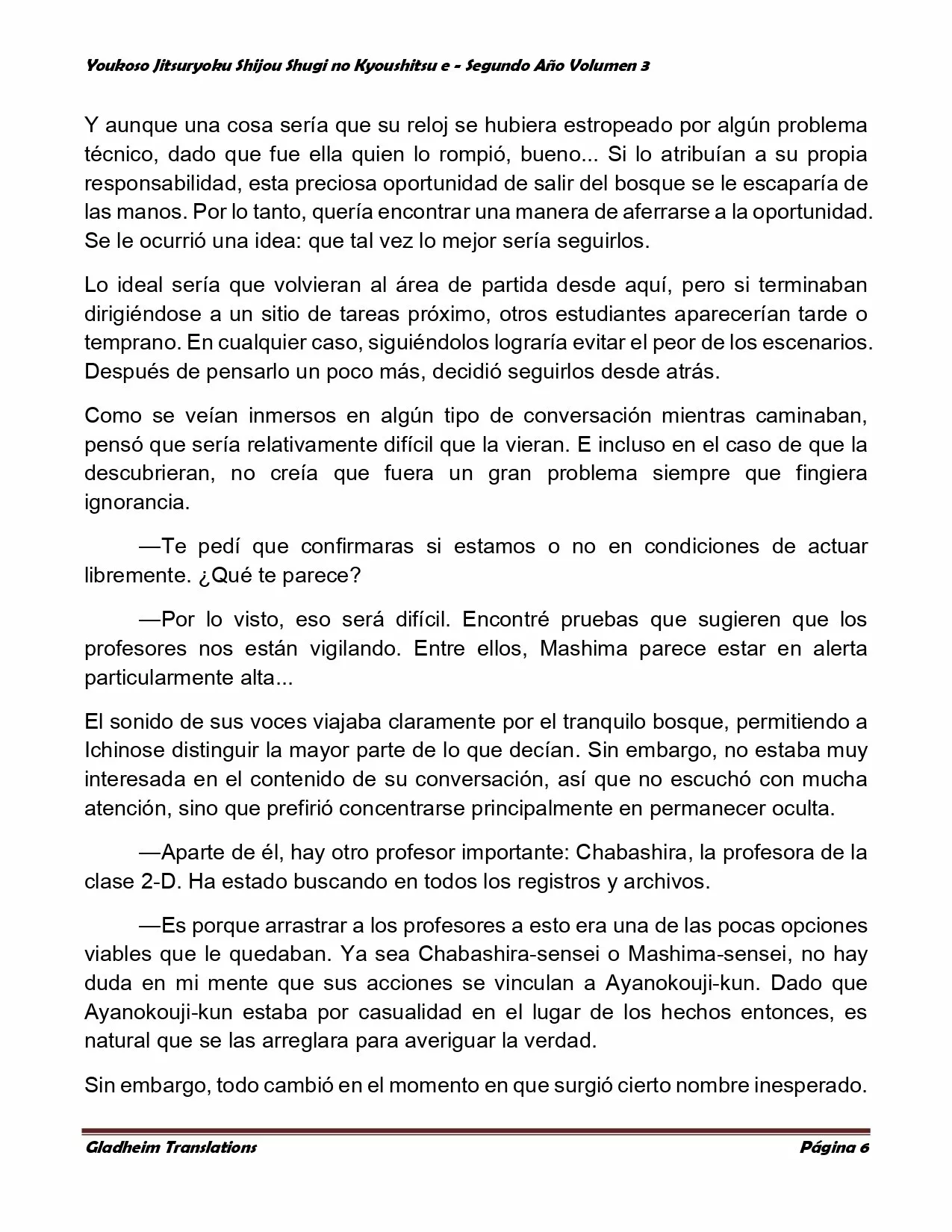 Página 6 del Manga