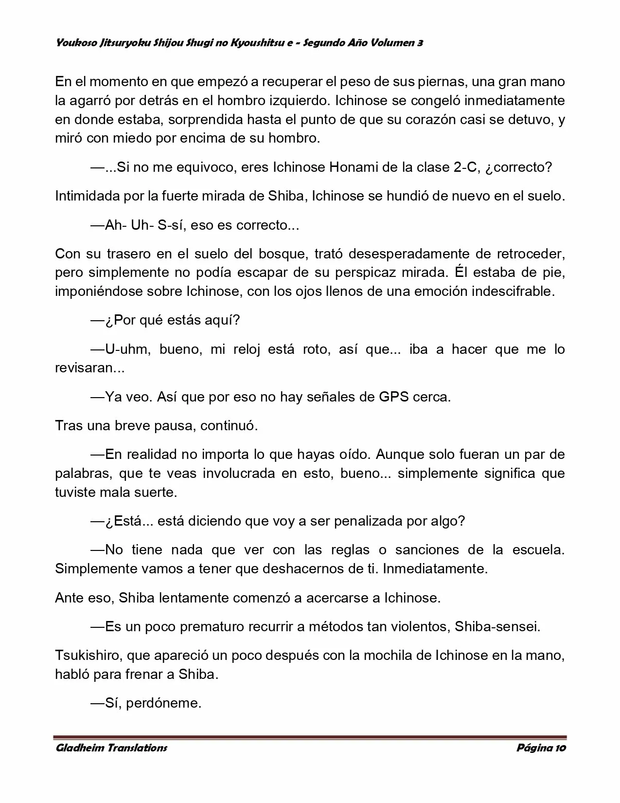 Página 10 del Manga