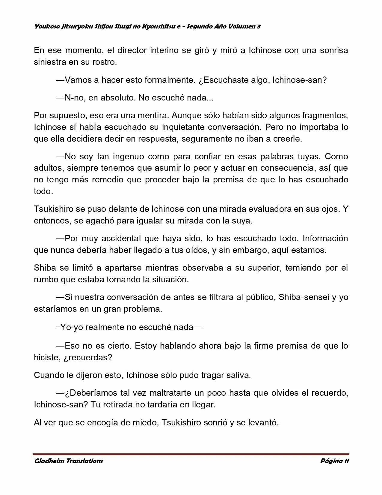 Página 11 del Manga