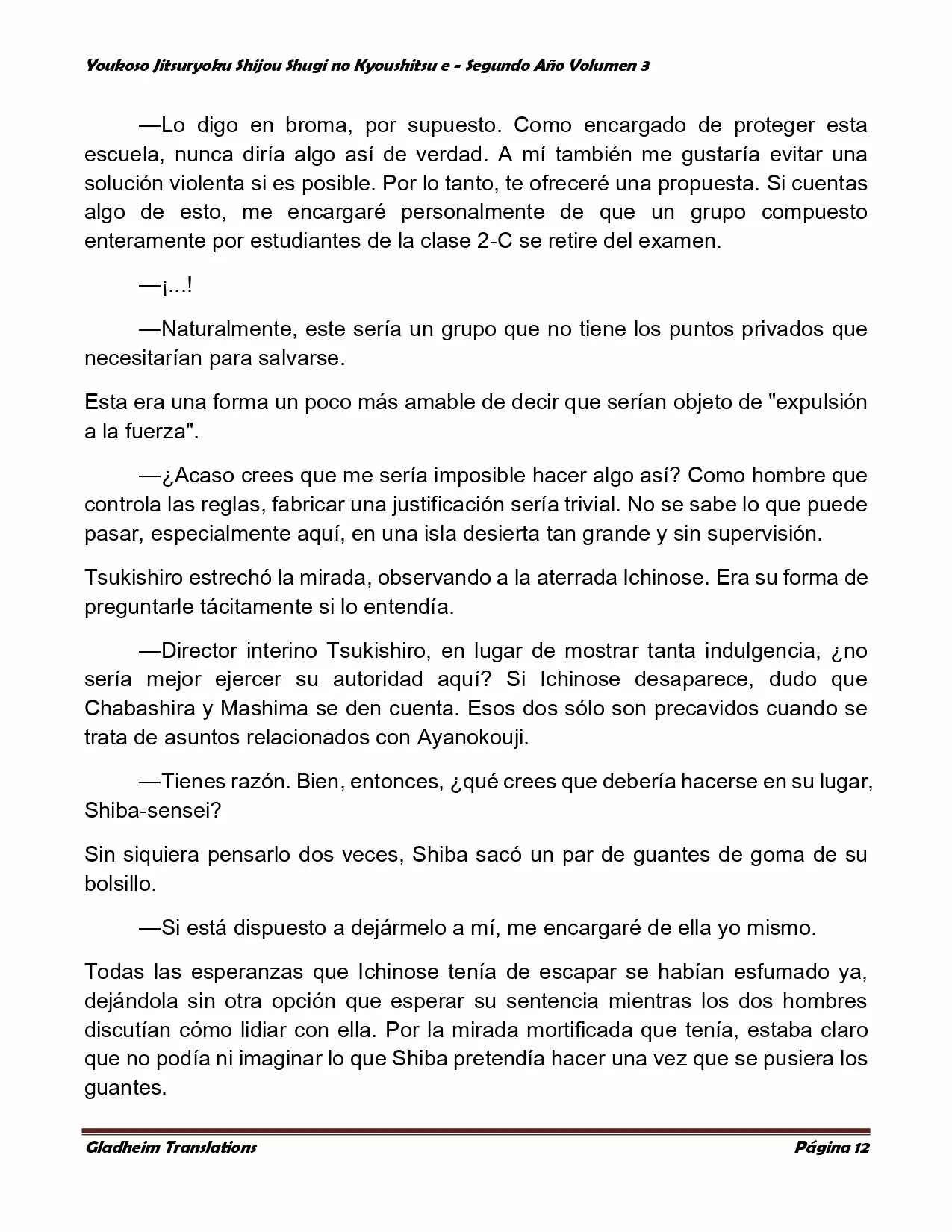 Página 12 del Manga