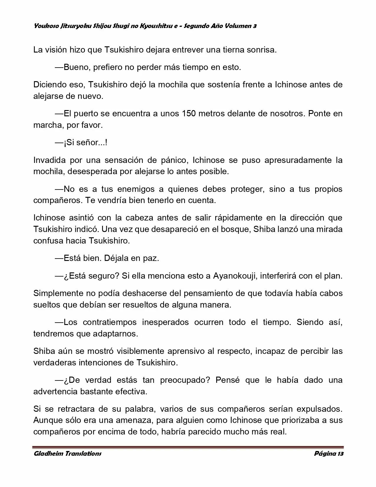 Página 13 del Manga