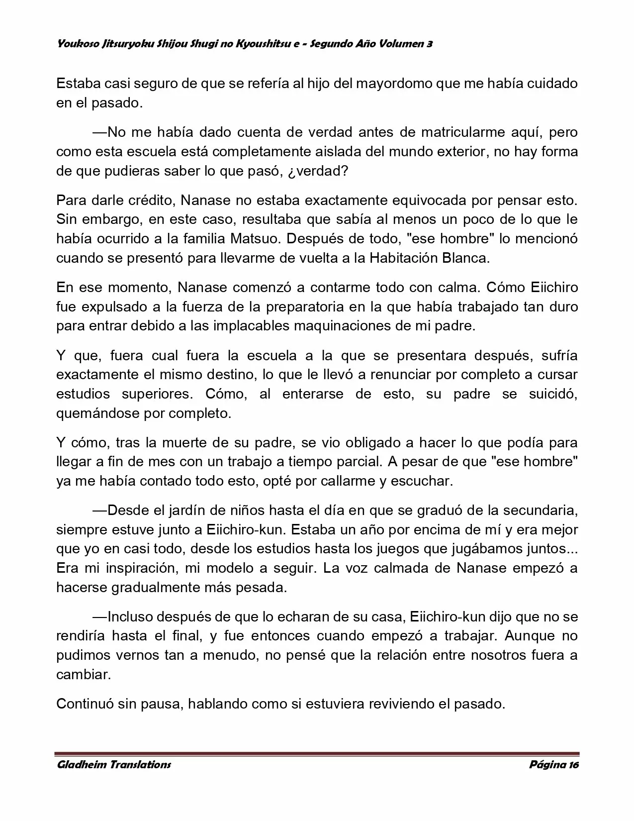 Página 16 del Manga