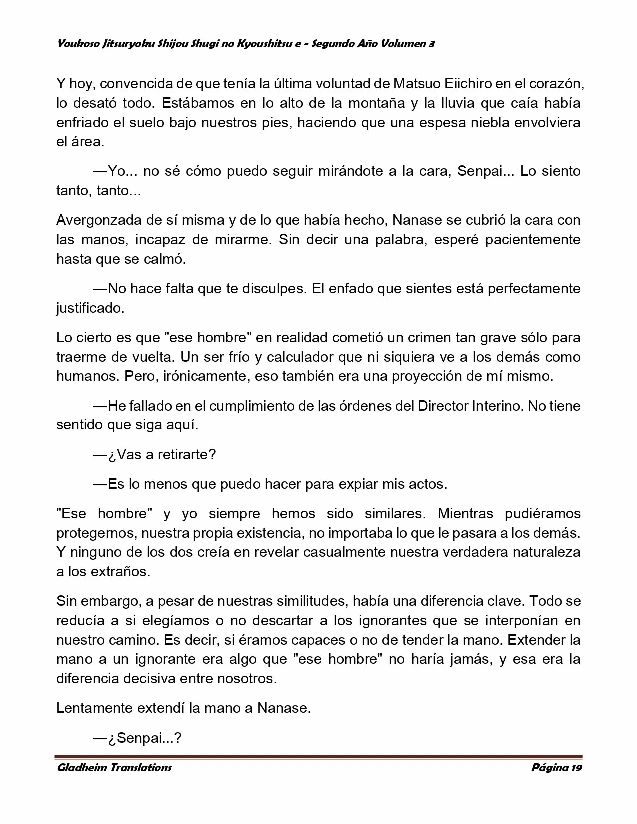 Página 19 del Manga