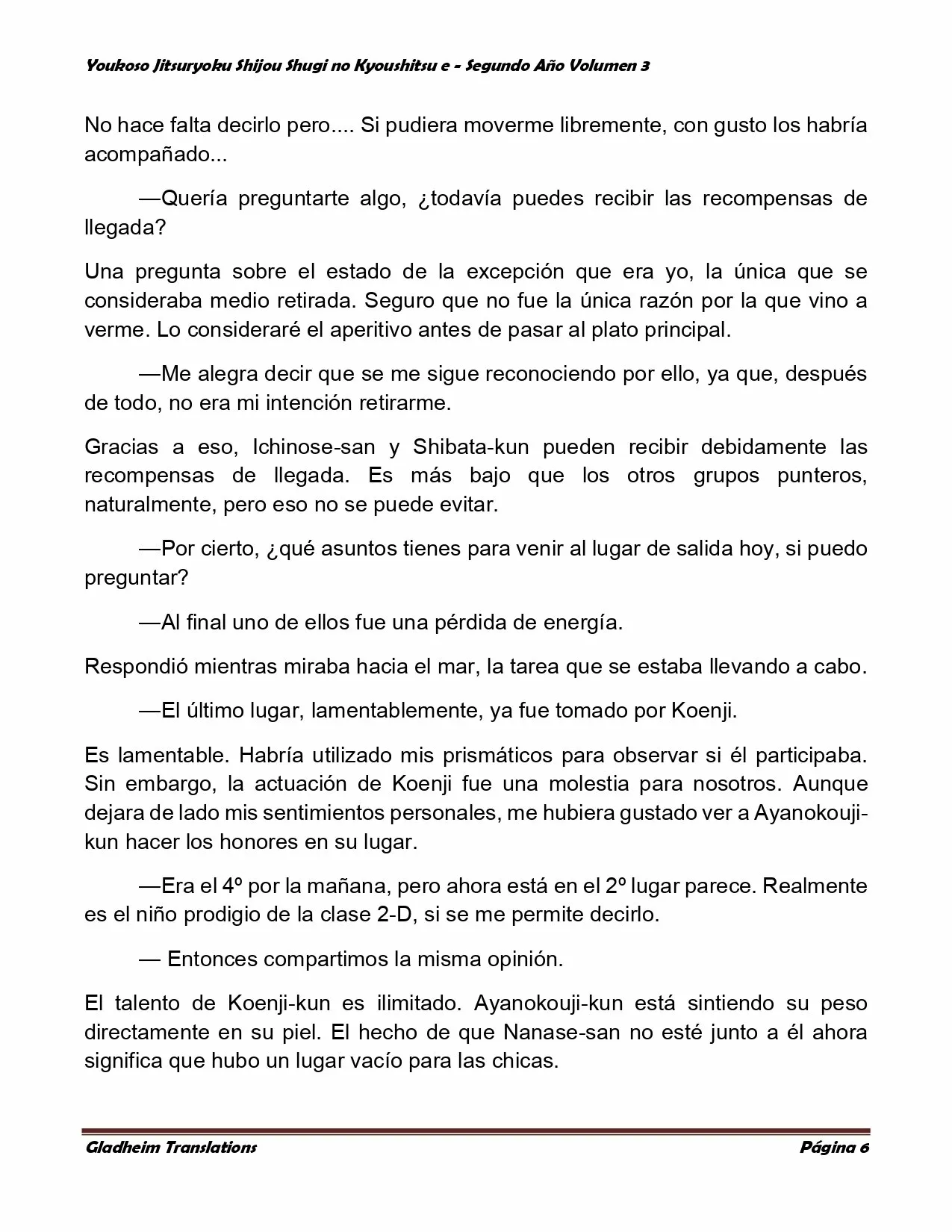Página 6 del Manga