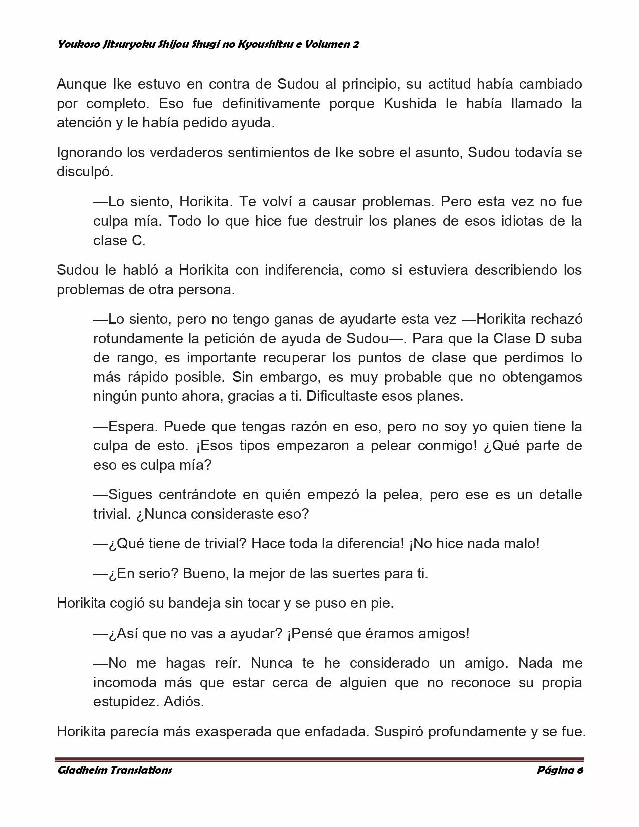 Página 6 del Manga